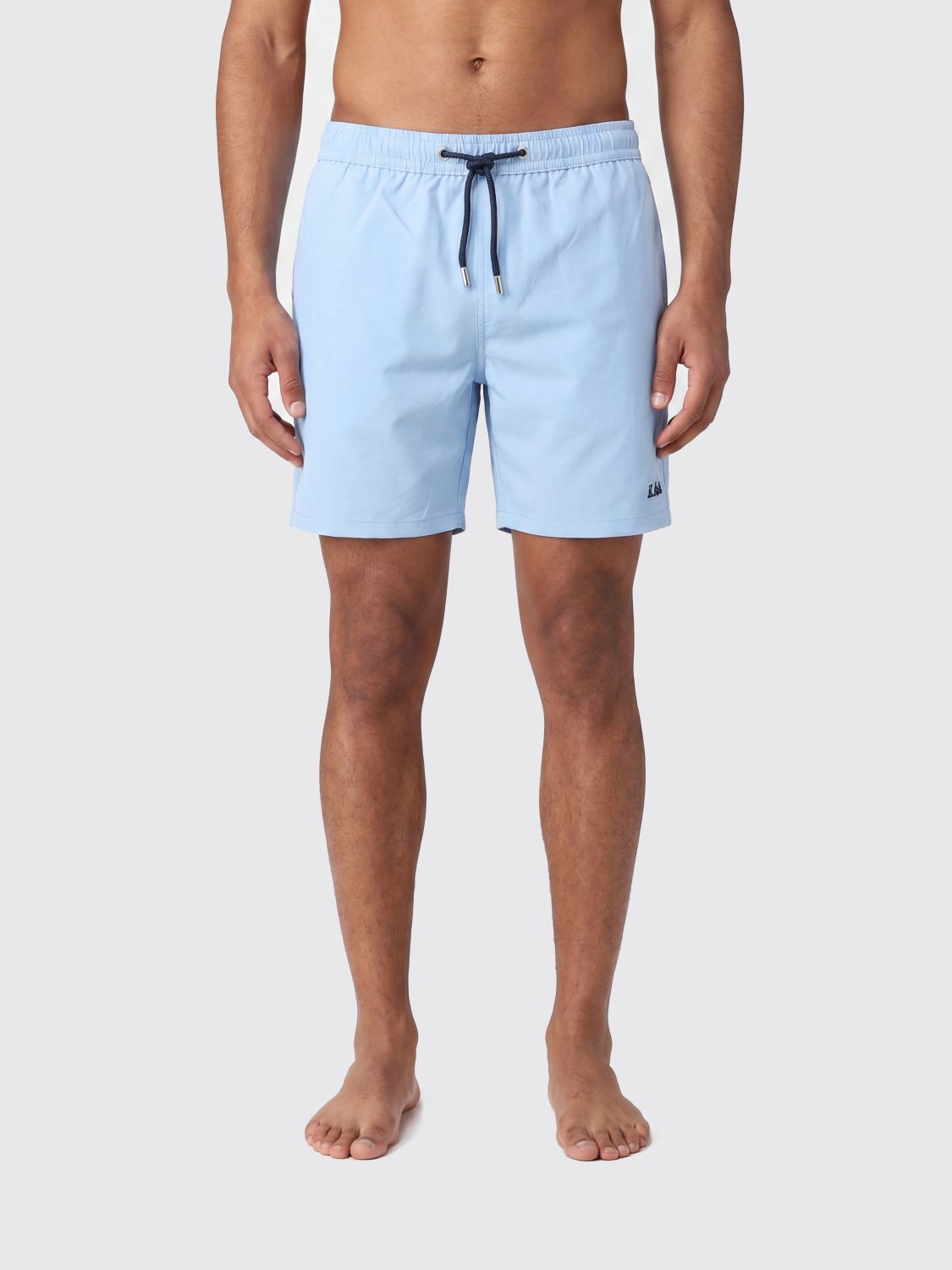 MC2 SAINT BARTH Kurze Badeshorts mit elastischem Kordelzugbund