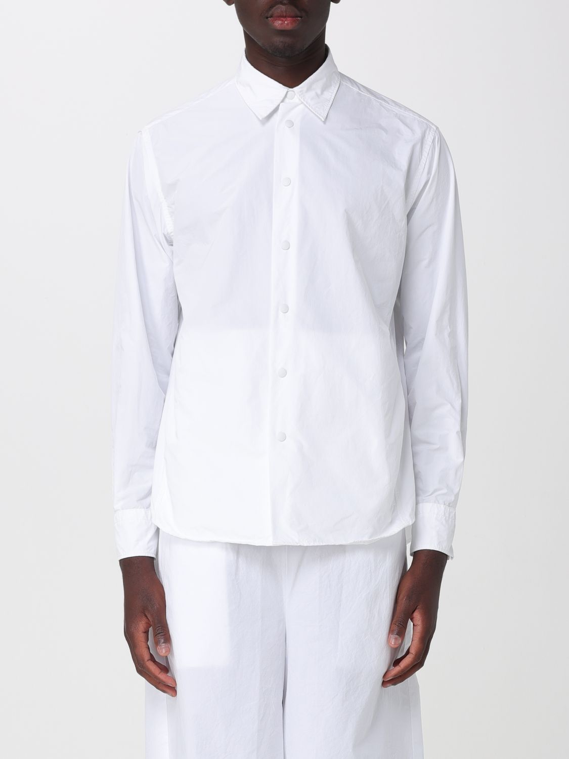 ASPESI Camicia classica in popeline di cotone