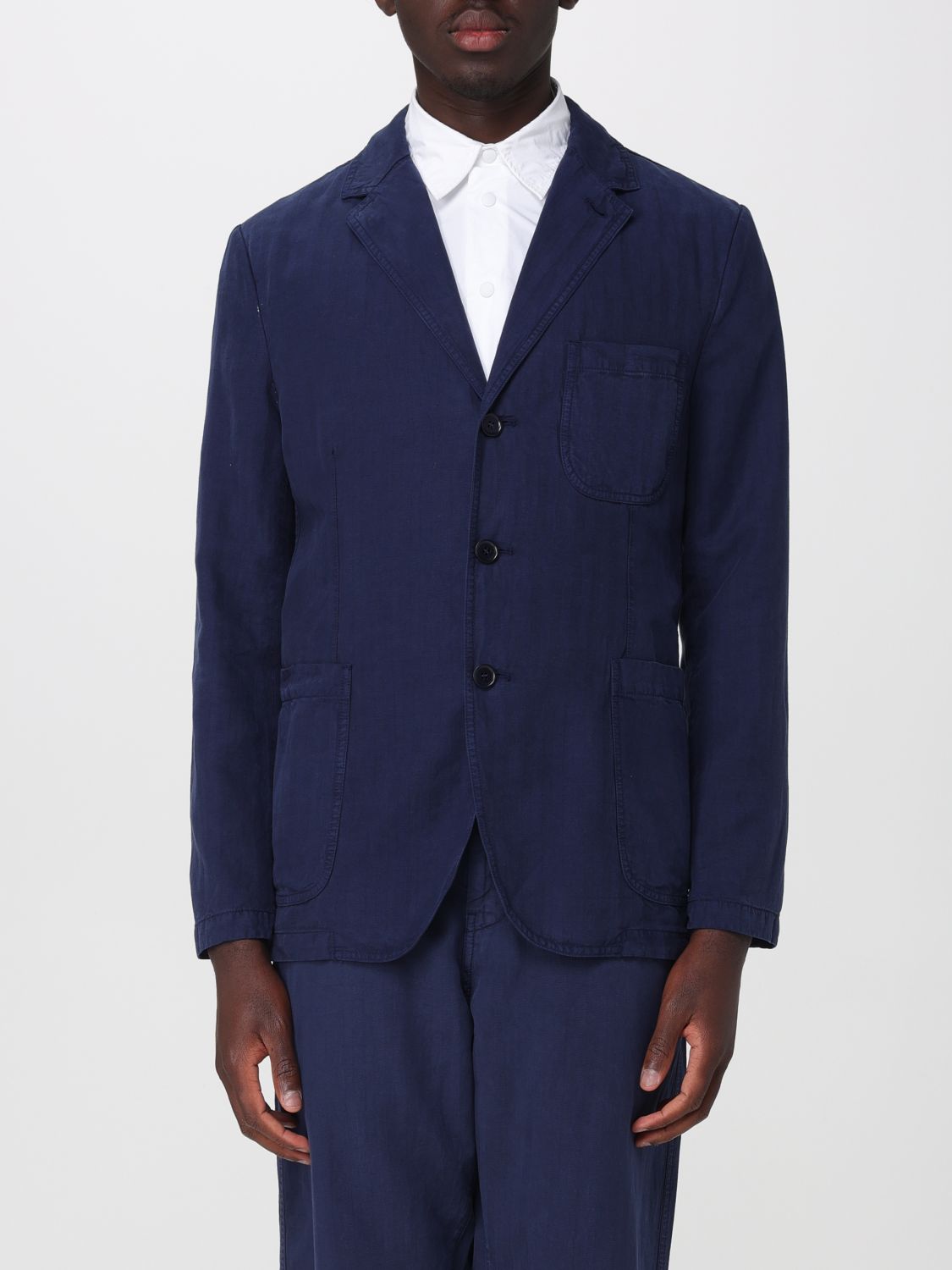 ASPESI Blazer a monopetto in cotone