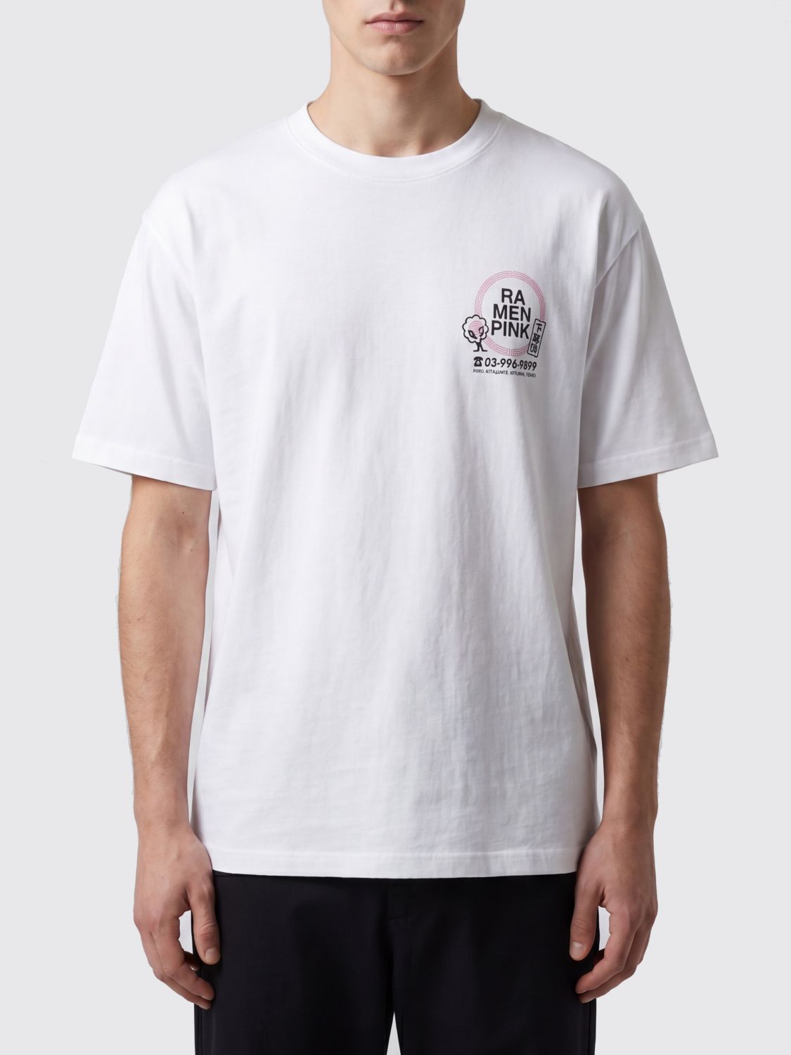 Edwin Printed Cotton T-shirt