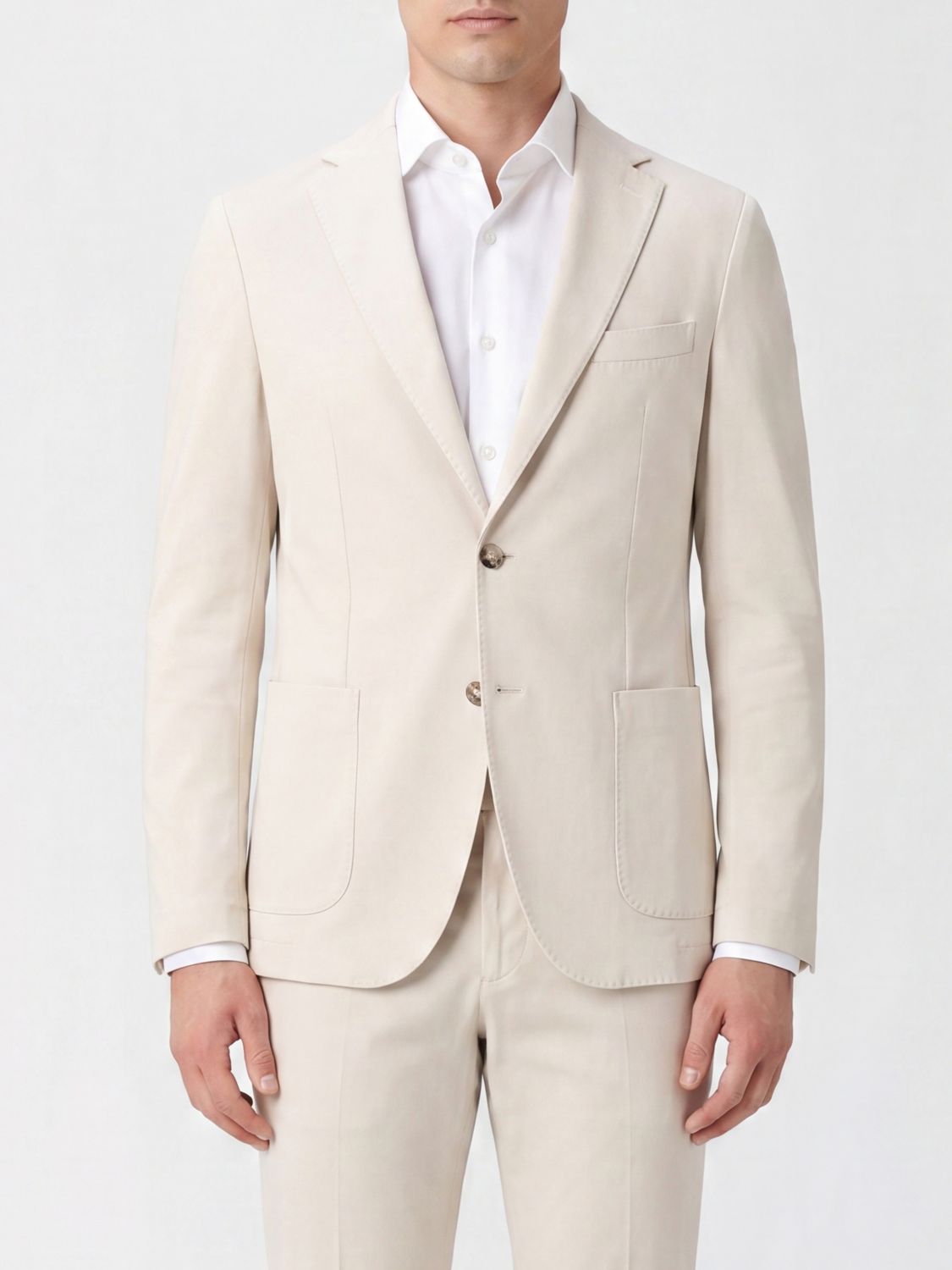 CIRCOLO 1901 Blazer monopetto in cotone stretch