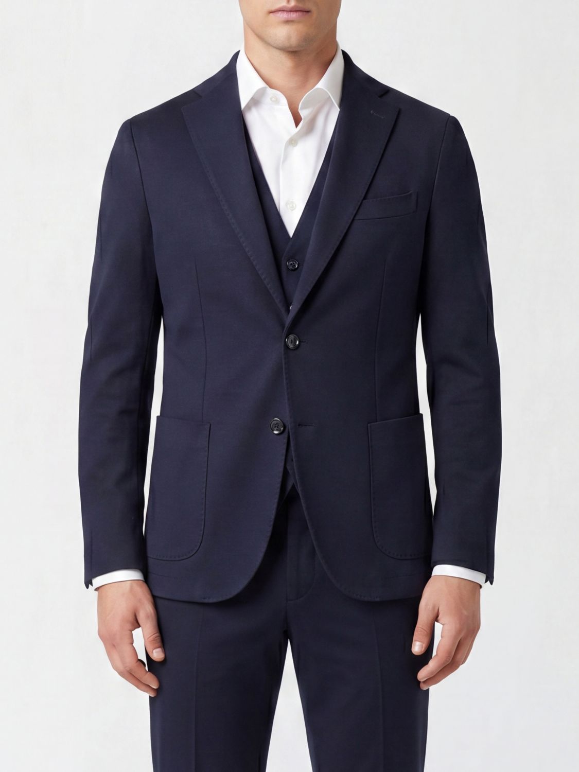 CIRCOLO 1901 Blazer monopetto in cotone stretch