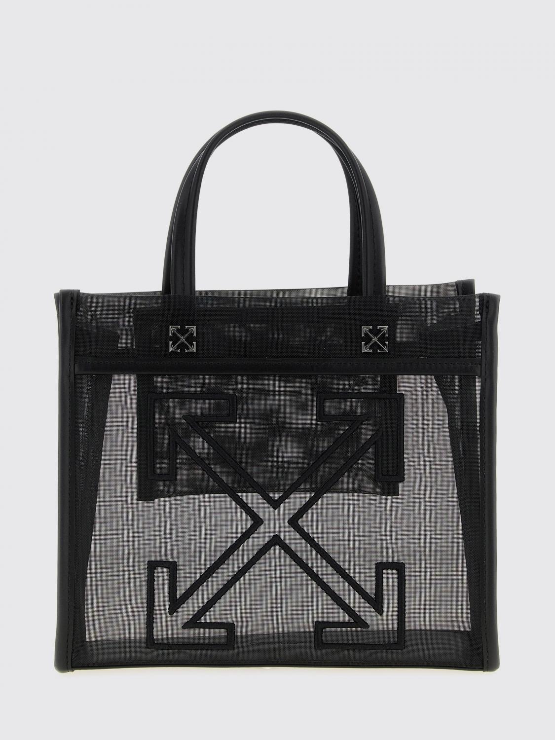 Off-White OFF-WHITE Handbag Woman color Black　オフホワイト ハンドバッグ レディース カラー ブラック