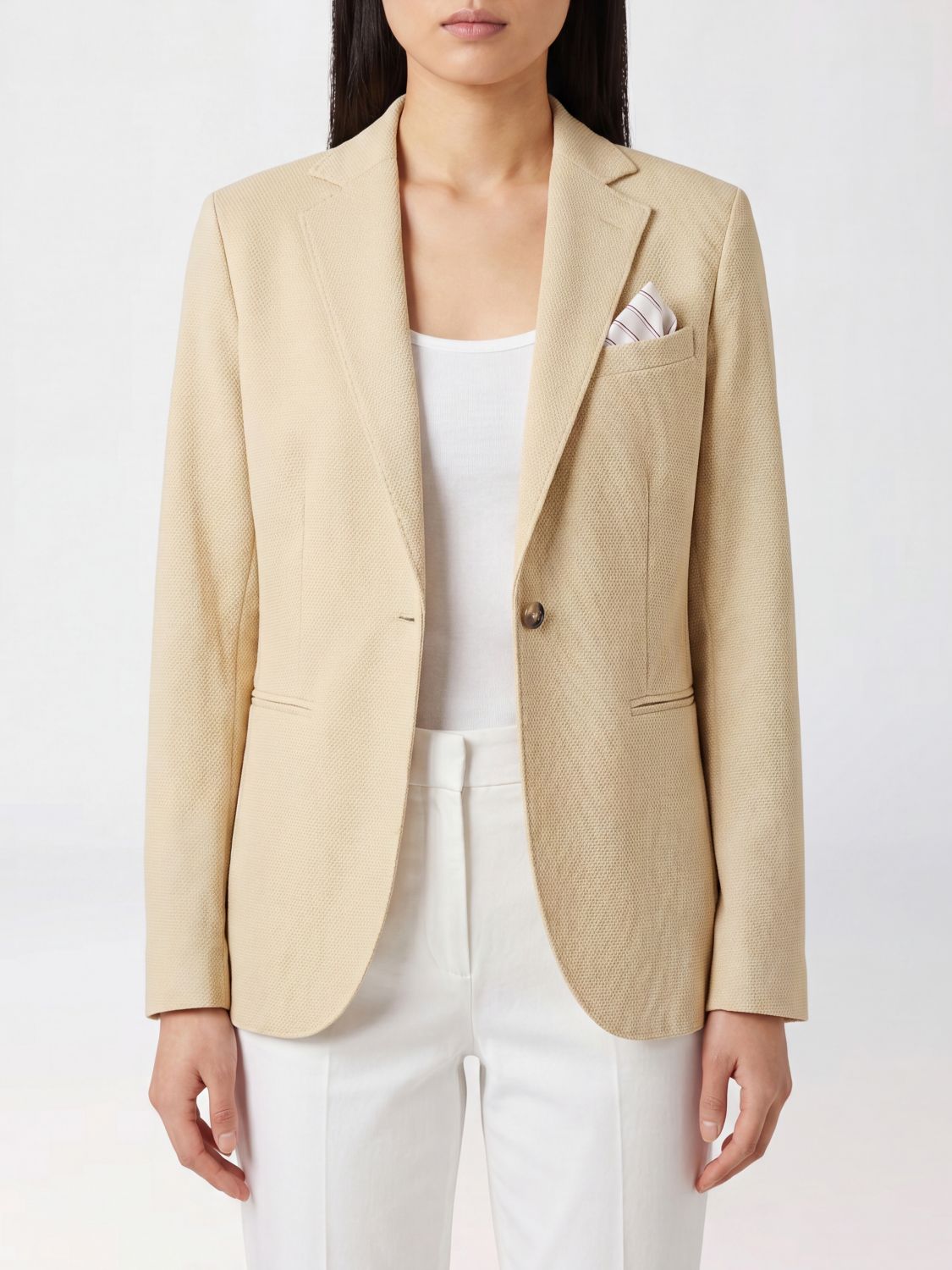 CIRCOLO 1901 Blazer a monopetto in cotone