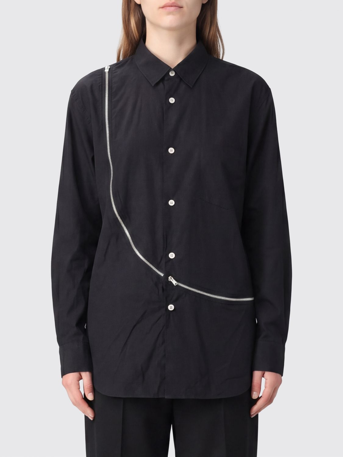COMME DES GARÇONS SHIRT Shirt Woman color Black