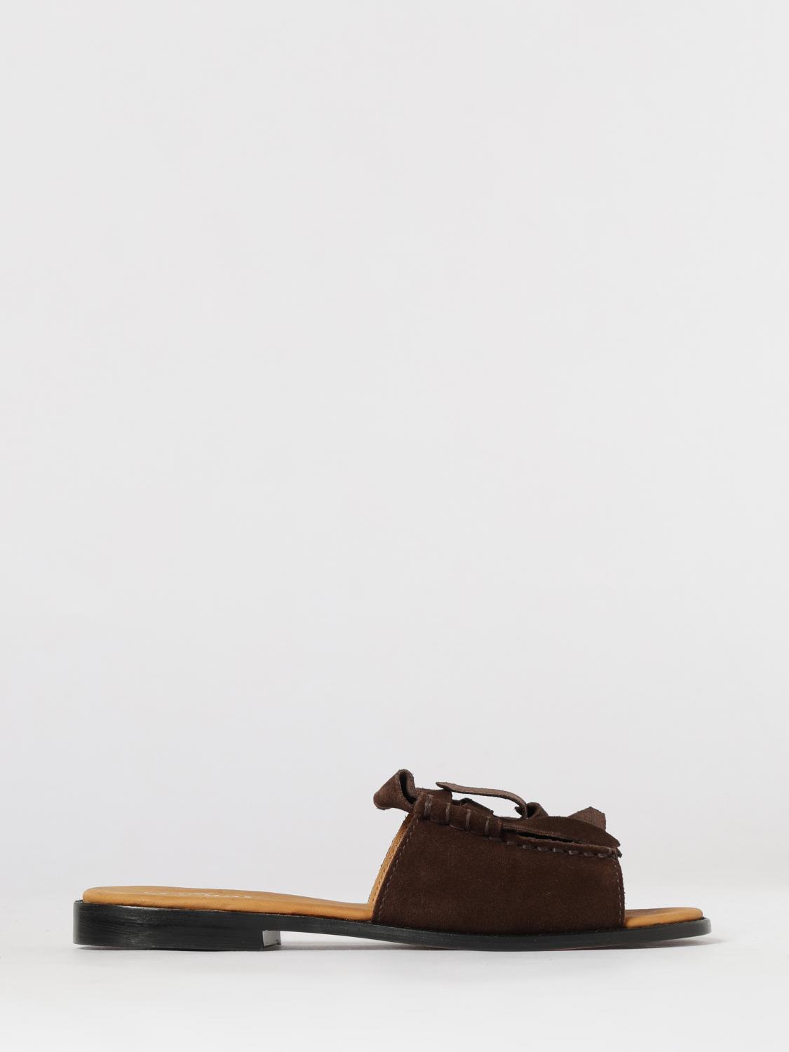 SEBAGO Wildleder-Mules mit Fransen