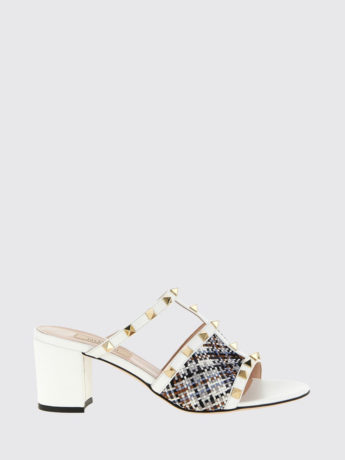 VALENTINO GARAVANI Heeled Sandal Woman color White