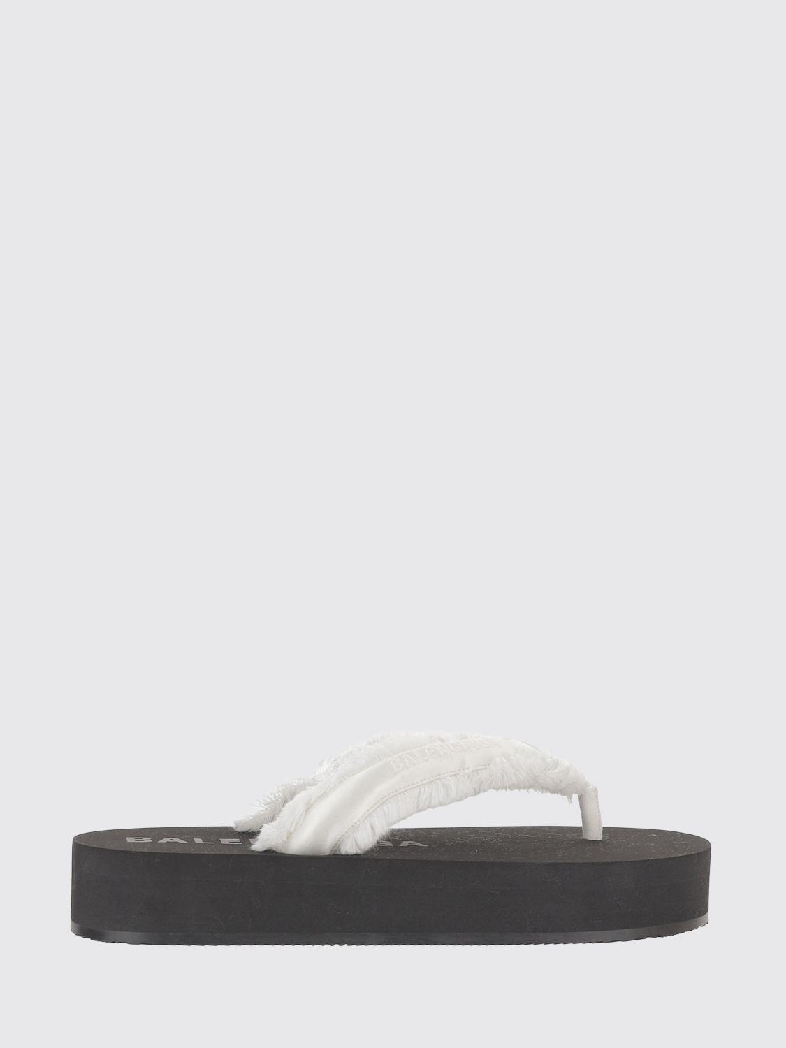 BALENCIAGA Infradito platform Jet Leg in viscosa