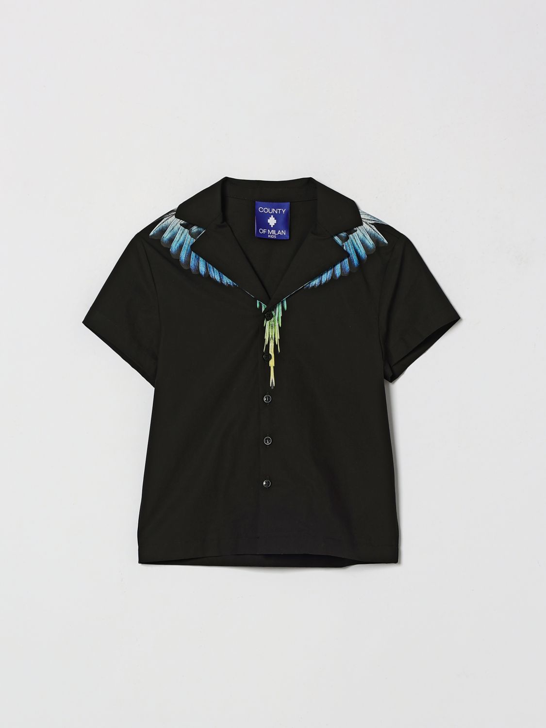County of Milan Camicia in popeline di cotone