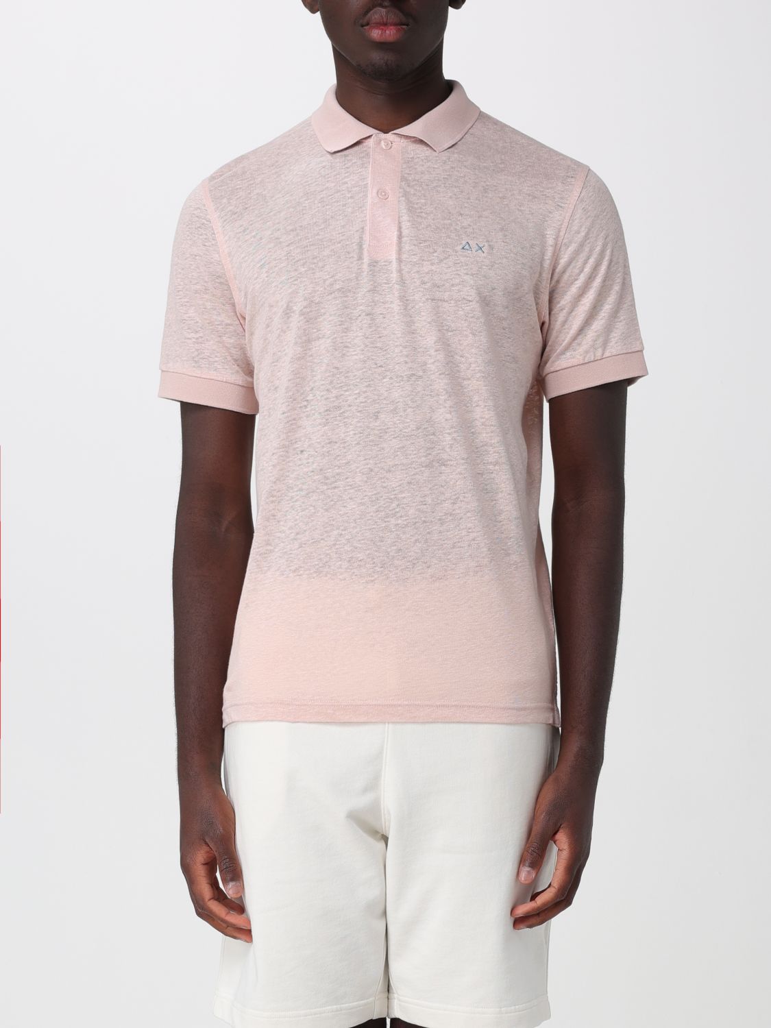 SUN68 Polo in cotone con logo