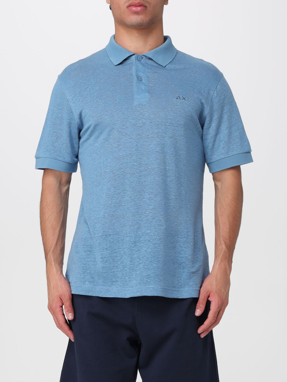 SUN68 Polo in cotone con logo