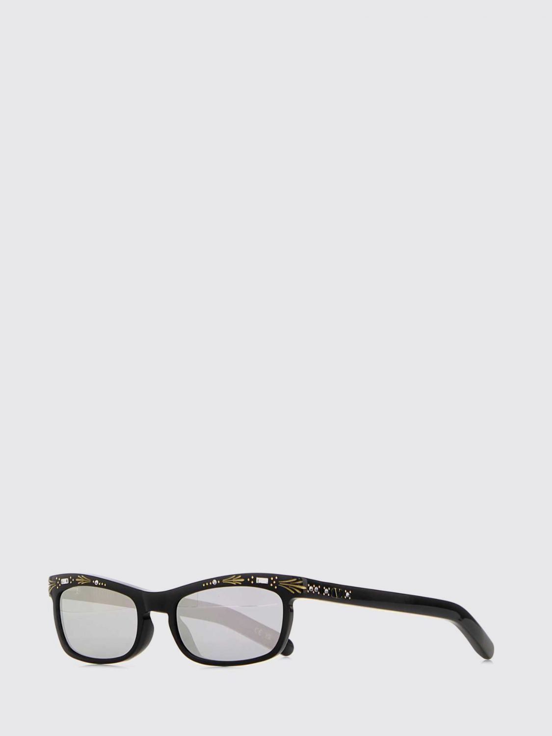 VALENTINO VALENTINO GARAVANI Square Acetate Sunglasses with Clear Lenses　VALENTINO GARAVANI クリアレンズ付きスクエアアセテートサングラス