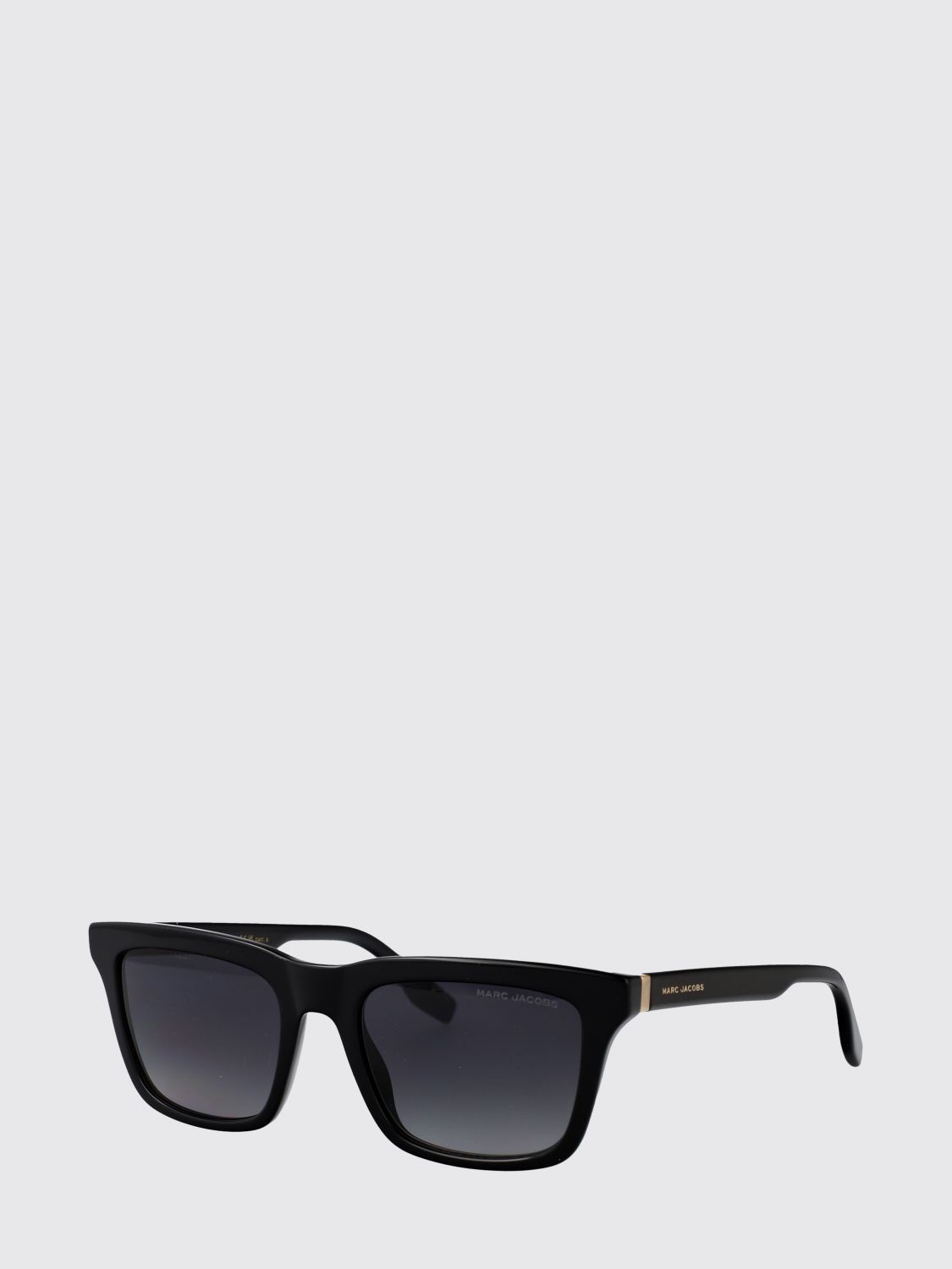 MARC JACOBS Rectangular Sunglasses in Acetate with Contrasting Logo　MARC JACOBS コントラストロゴ付きアセテート レクタングル サングラス MARC