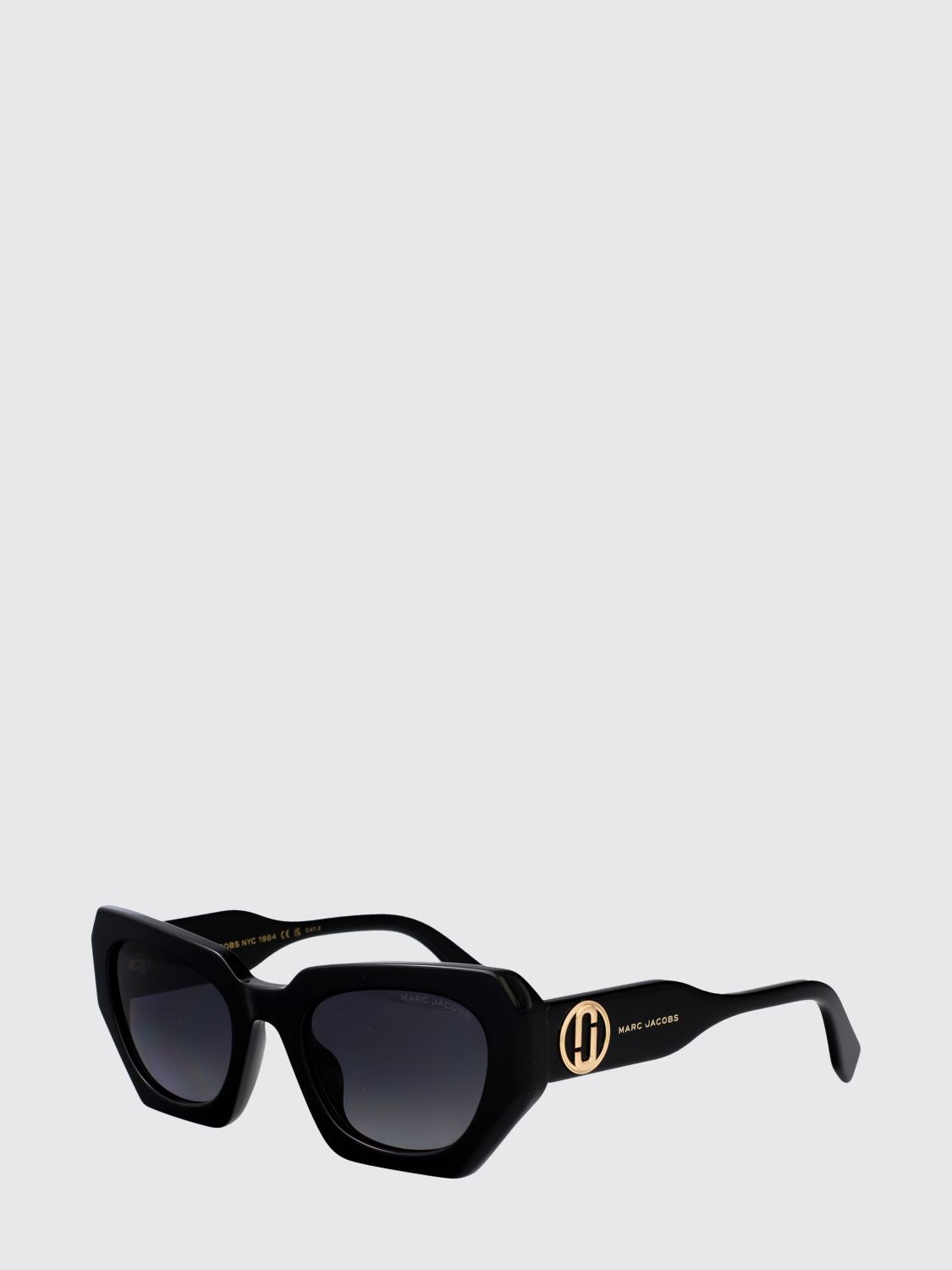 MARC JACOBS Rectangular Sunglasses in Acetate with Double J Logo　MARC JACOBS ダブル J ロゴ付き アセテート レクタンギュラー サングラス MARC
