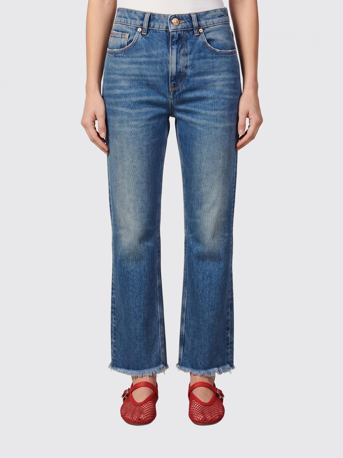 GOLDEN GOOSE Flared Cotton Denim Jeans　GOLDEN GOOSE フレアコットンデニムジーンズ GOLDEN