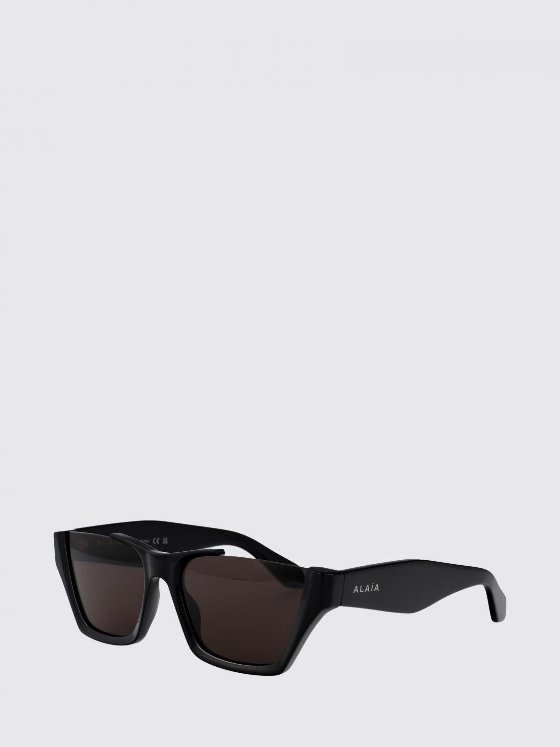 ALAÏA Sunglasses Woman color Black