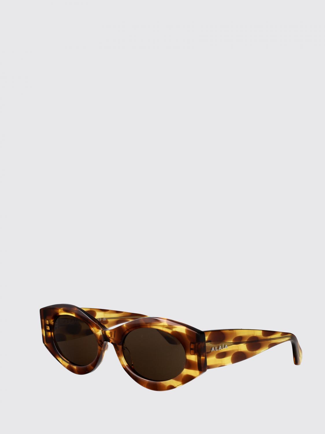 ALAÏA Tortoiseshell Cat-Eye Sunglasses in Acetate