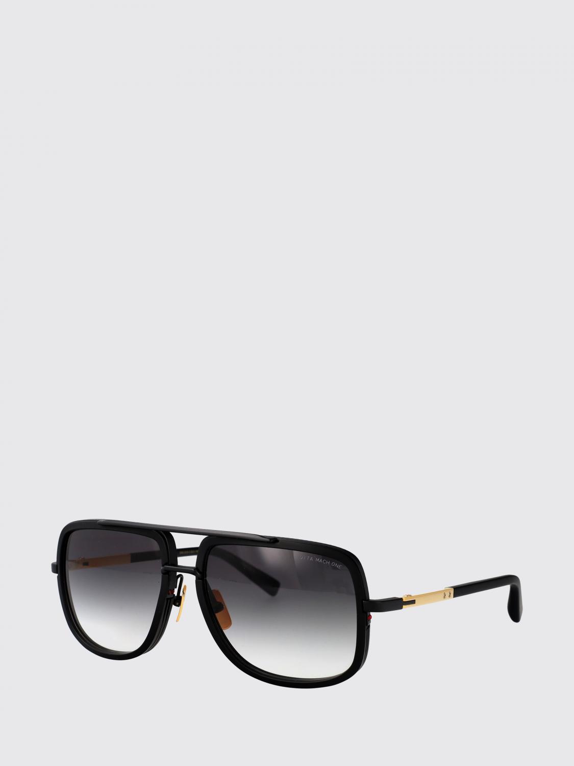 DITA Mach-One Aviator Sunglasses in Metal and Acetate with Double Bridge