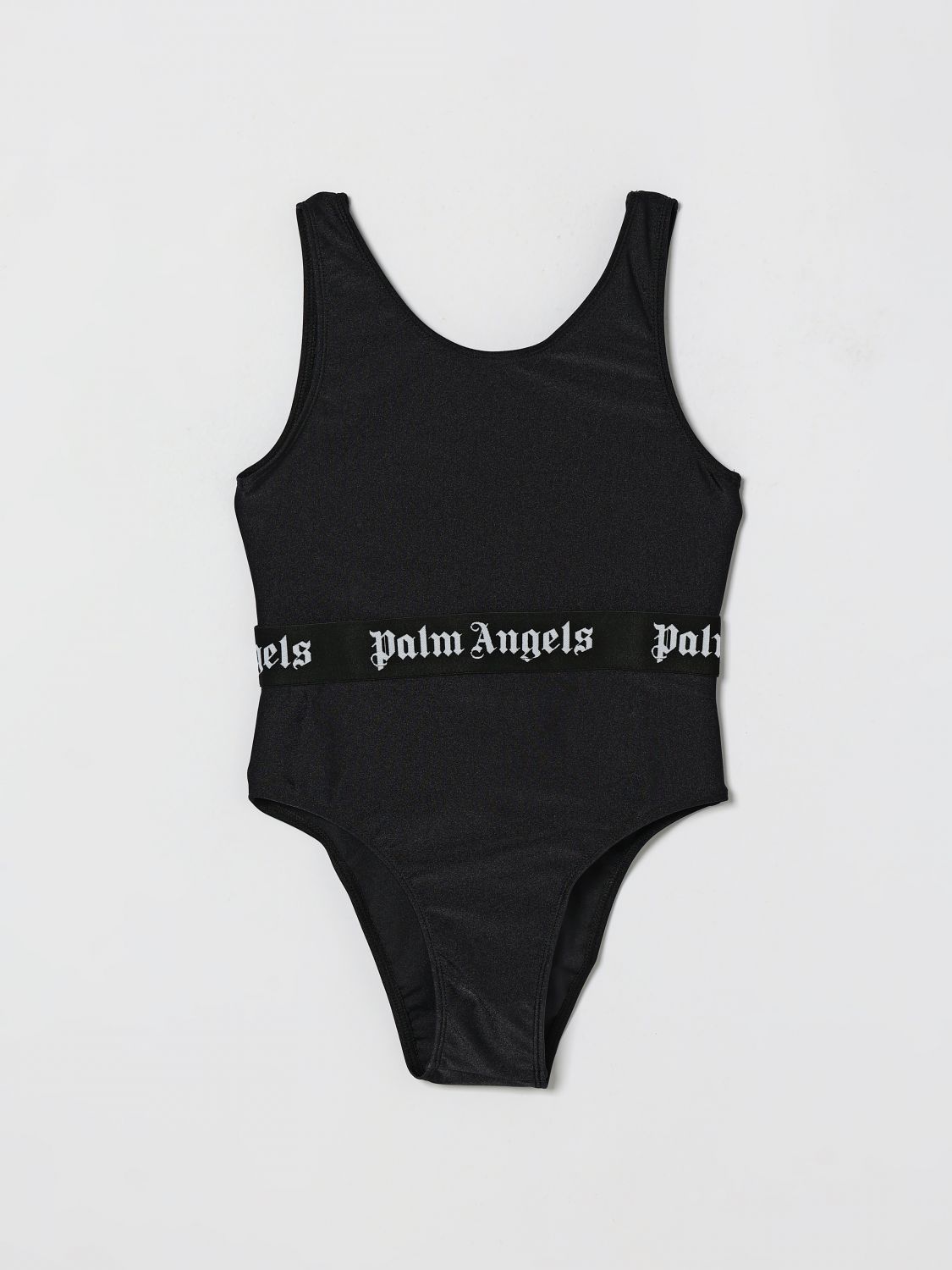 PALM ANGELS One Piece Swimsuit With Logo　PALM ANGELS ロゴ入りワンピース水着 PALM
