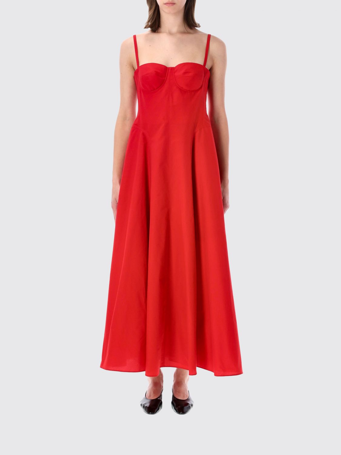 RALPH LAUREN Dress Woman color Red