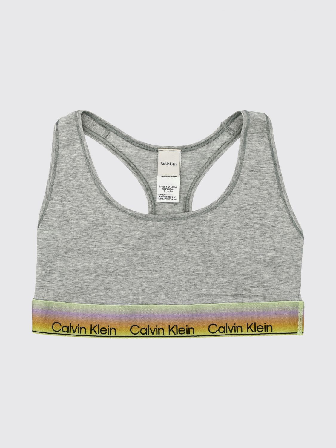CALVIN KLEIN Bralette aus Baumwoll-Modal-Mischung mit Racerback