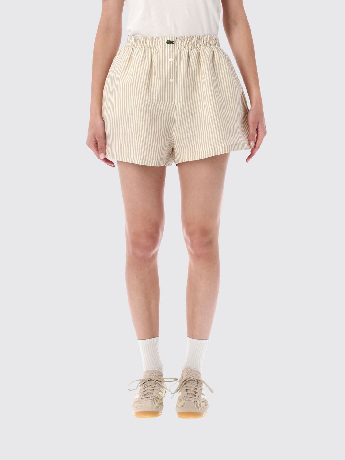LACOSTE Pantaloncini Donna colore Pesca