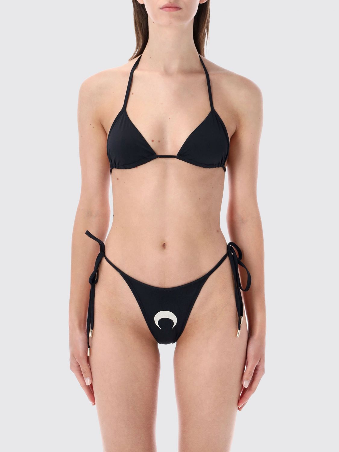 MARINE SERRE Swimsuit Woman color Black