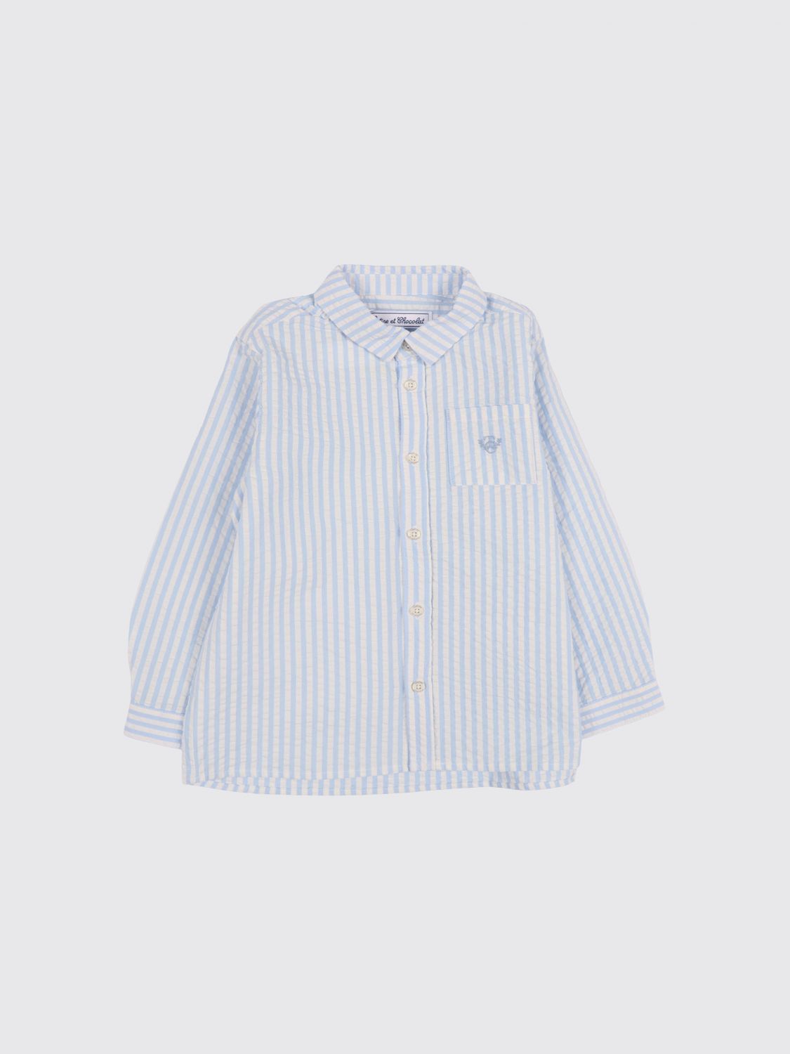 TARTINE ET CHOCOLAT Camicia Bambino colore Grigio