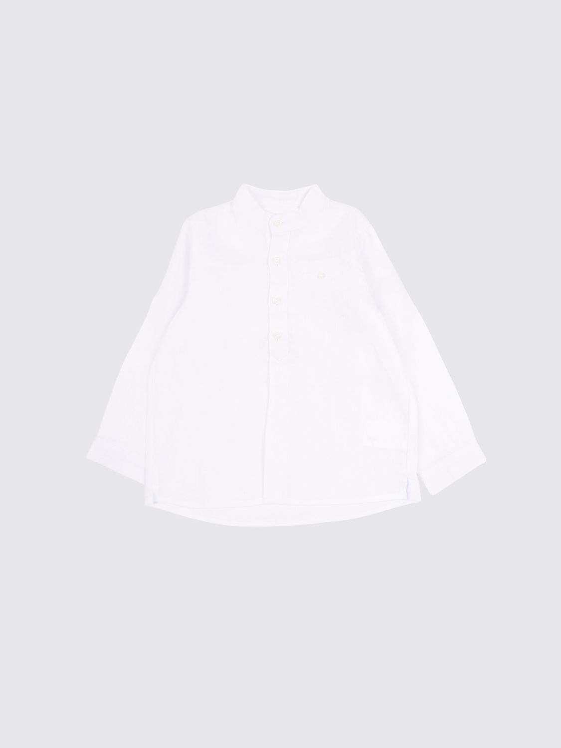 TARTINE ET CHOCOLAT Camicia Bambino colore Bianco