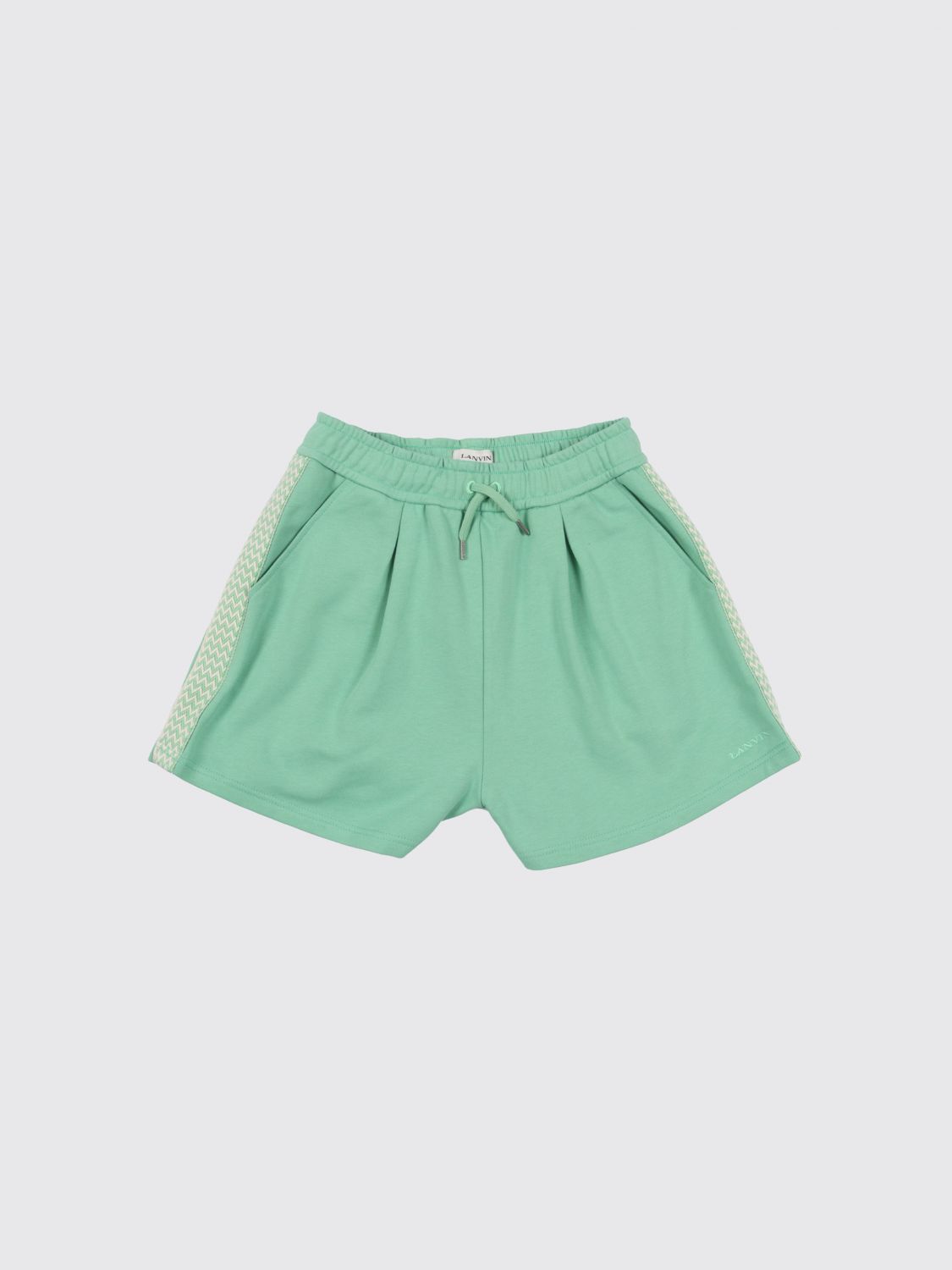 LANVIN Shorts Kids color Green