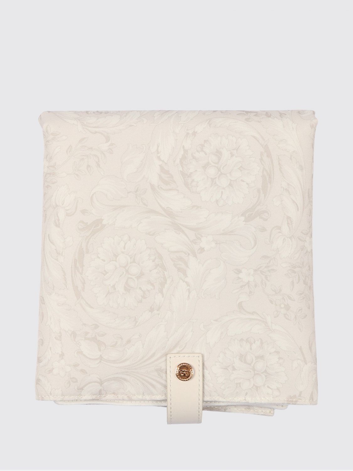 VERSACE Foldable Changing Mat Cover with Baroque Print and Medusa Logo　VERSACE 折りたたみ式チェンジングマットカバー バロックプリントとメデューサロゴ VERSACE
