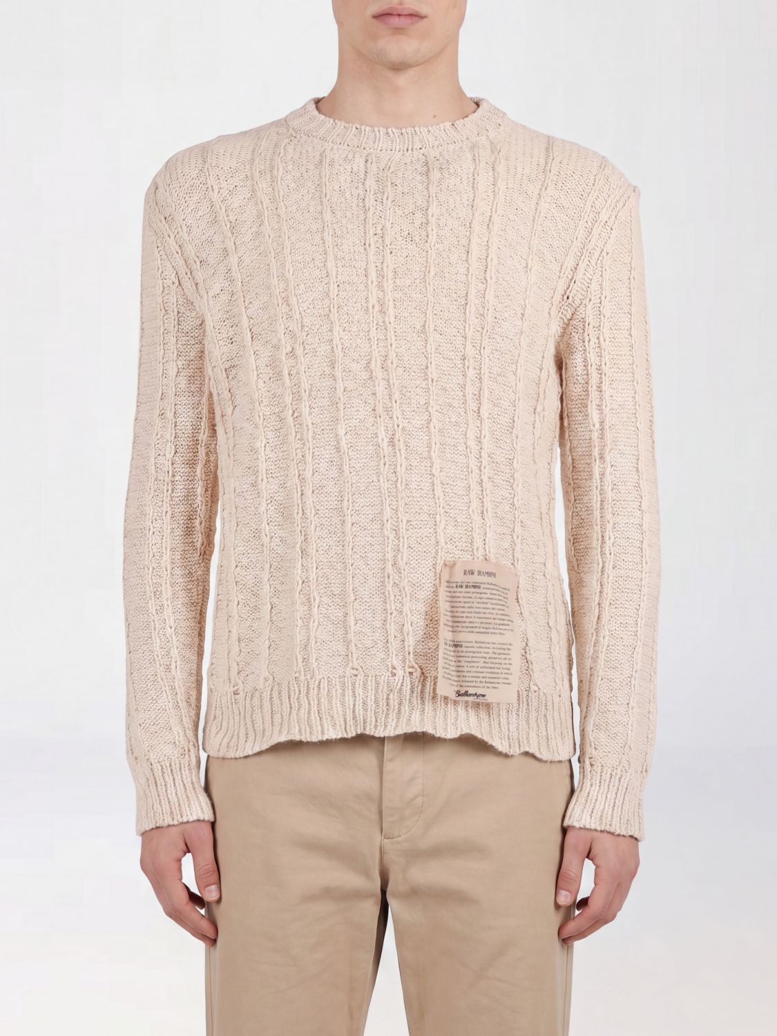 Ballantyne Maglia in cotone strutturato