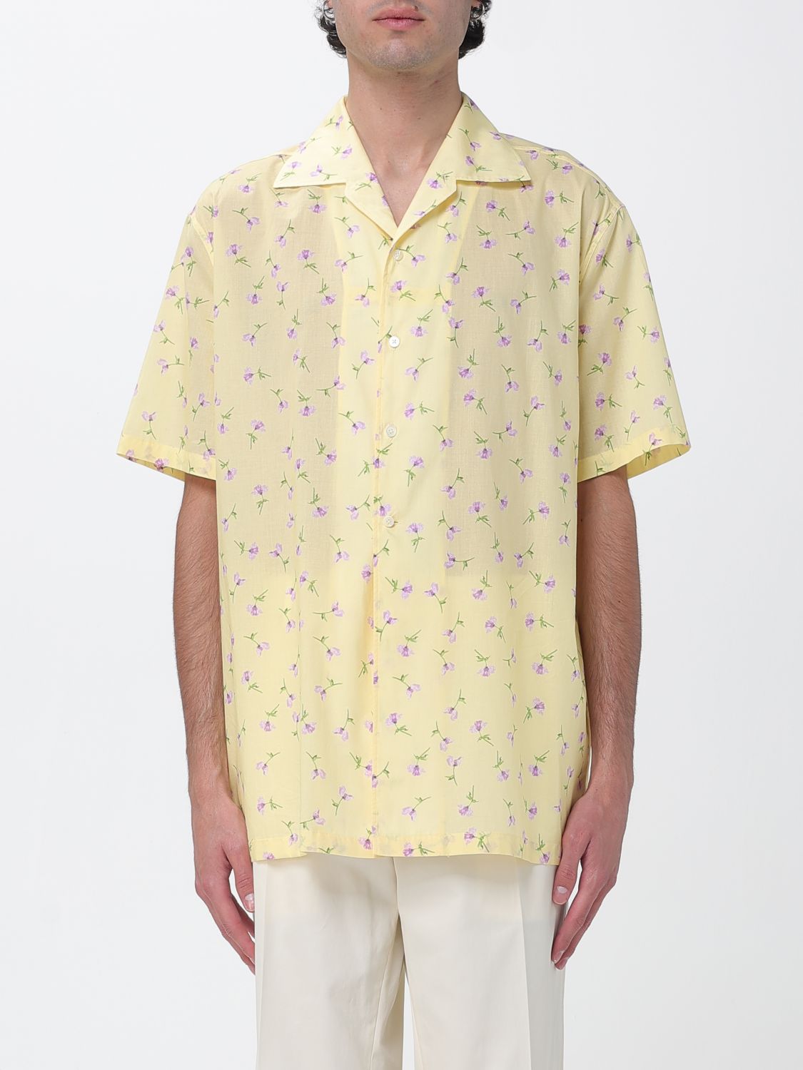 JIL SANDER Shirt Men color Yellow