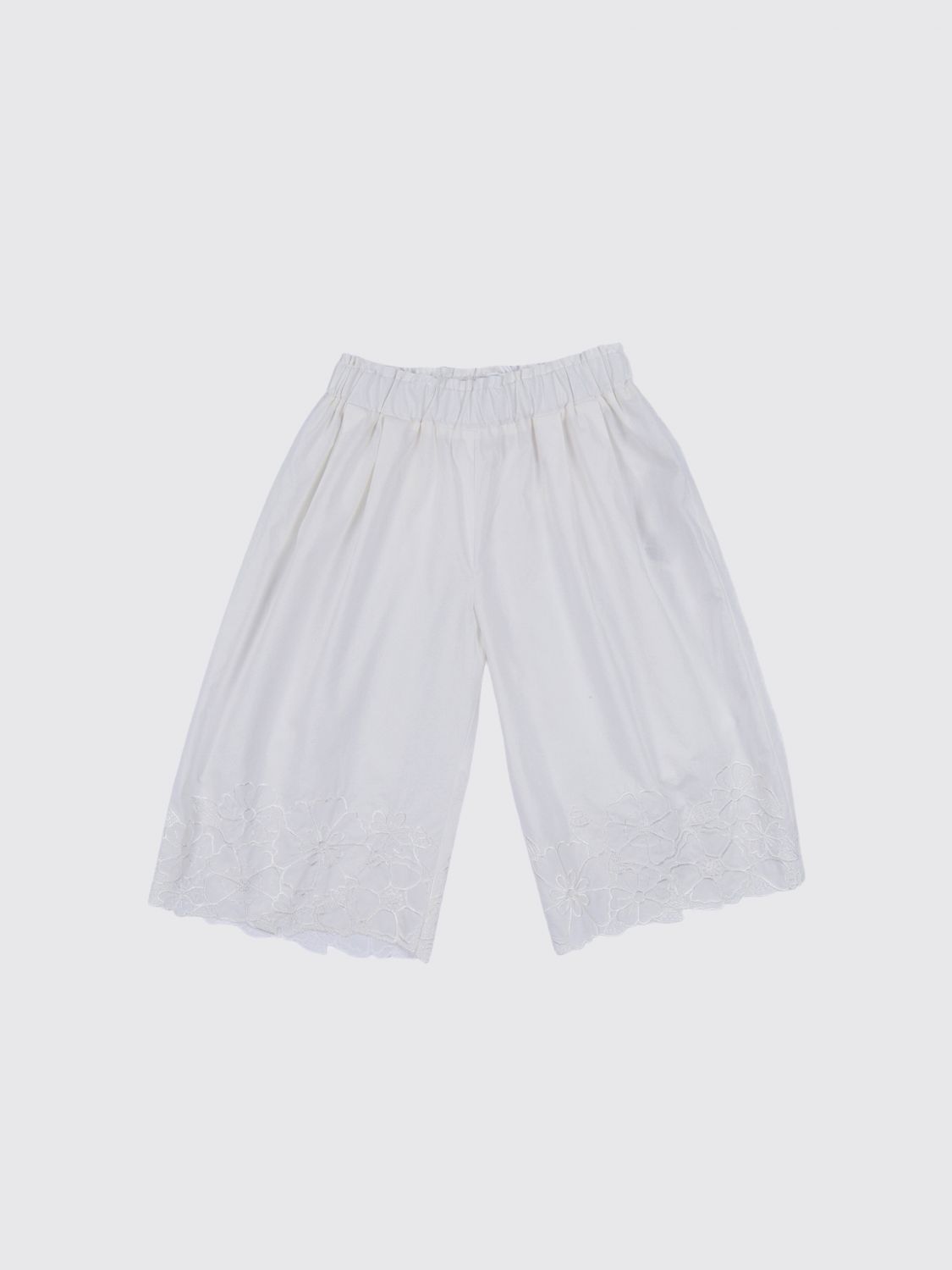 CHLOÉ Pantaloni Bambino colore Bianco