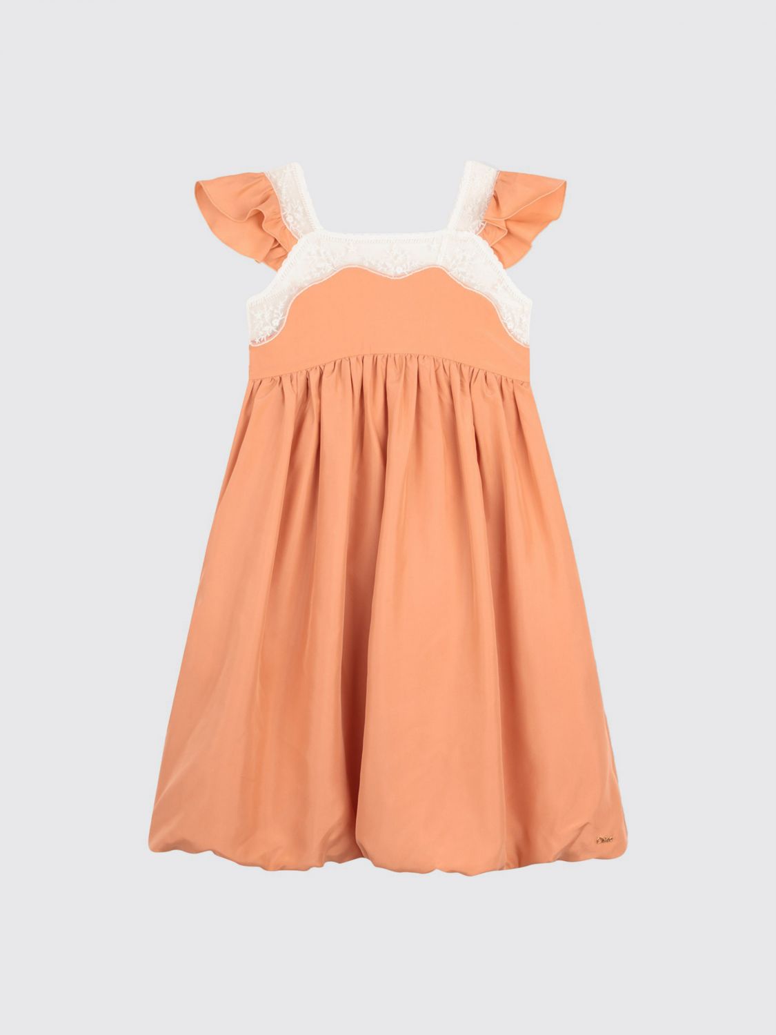 CHLOÉ Abito mini in cotone
