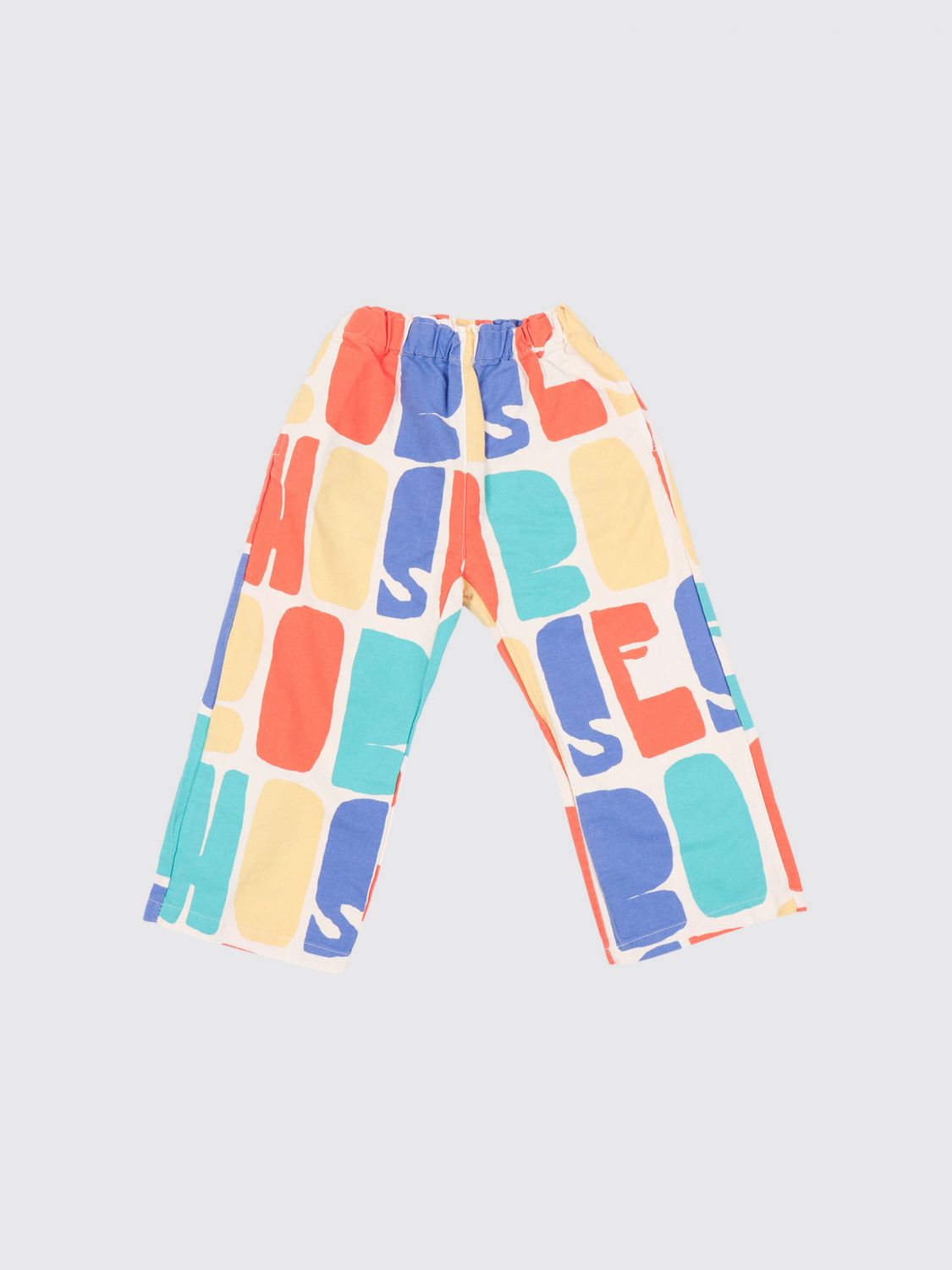 BOBO CHOSES Baumwollmischhose mit Logo-Print