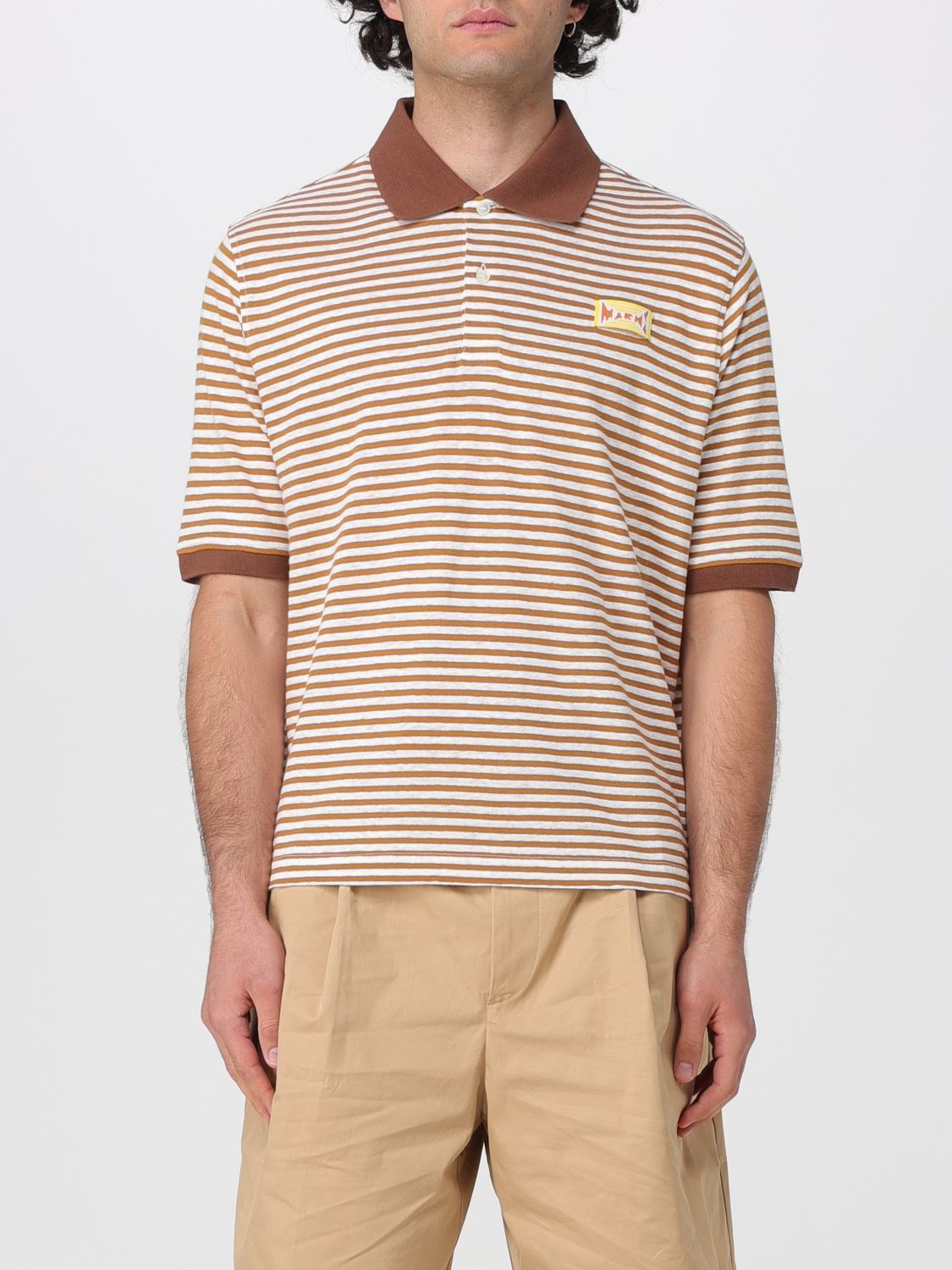 MARNI T-Shirt Uomo colore Giallo