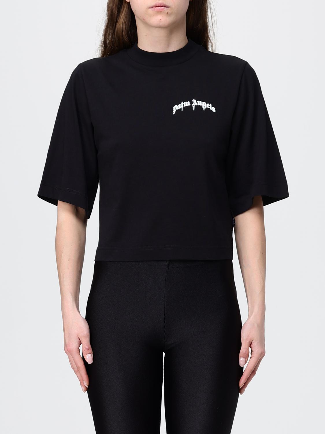 PALM ANGELS T-Shirt Woman color Black