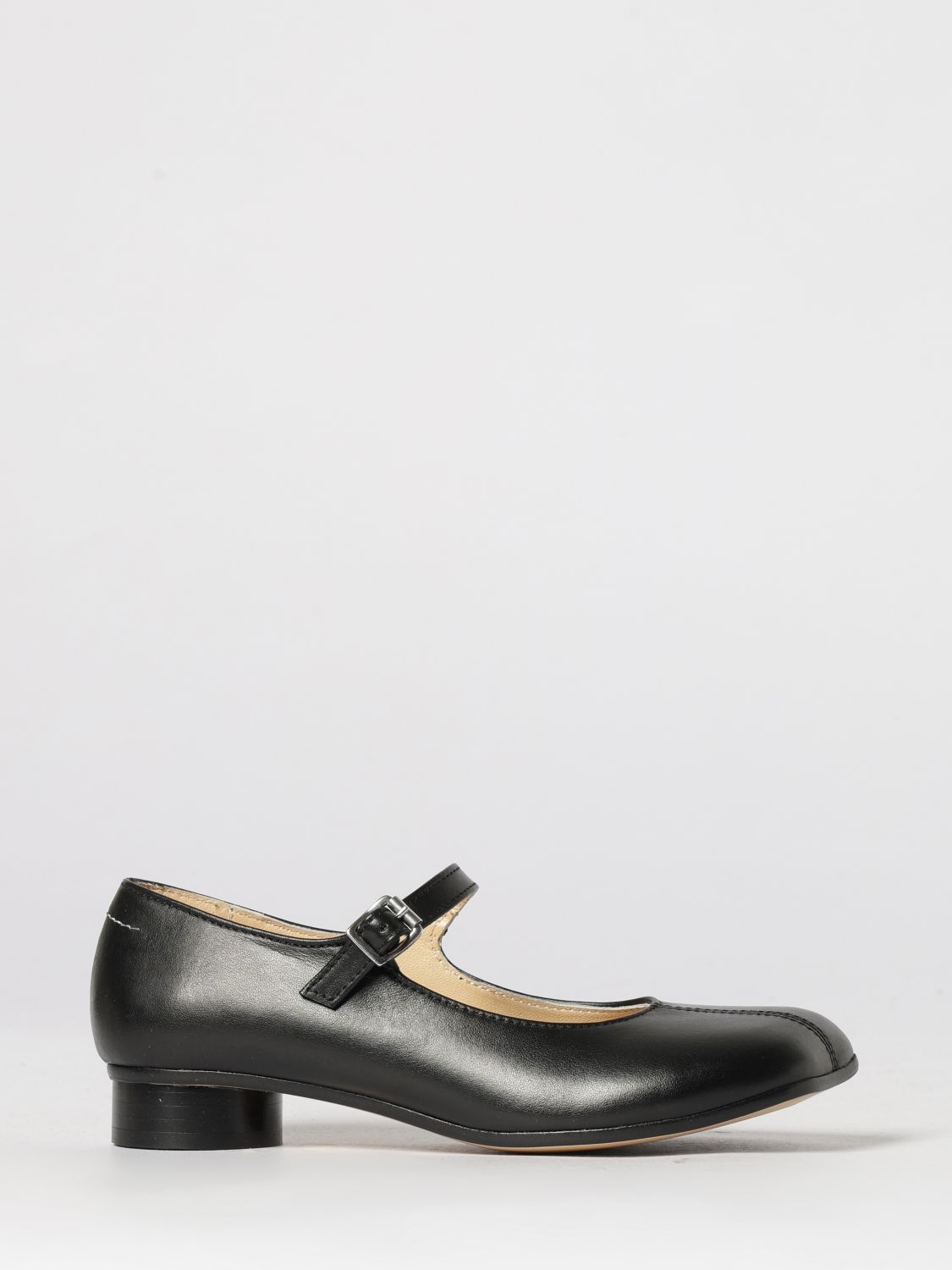 MM6 MAISON MARGIELA Laminated Leather Mary Jane Shoes　MM6 MAISON MARGIELA ラミネート レザー メリー ジェーン シューズ MM6