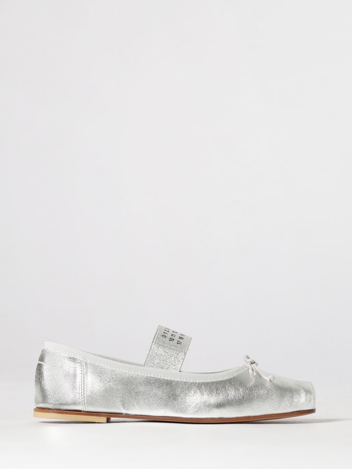 MM6 MAISON MARGIELA Mary Jane Schuhe aus laminiertem Leder