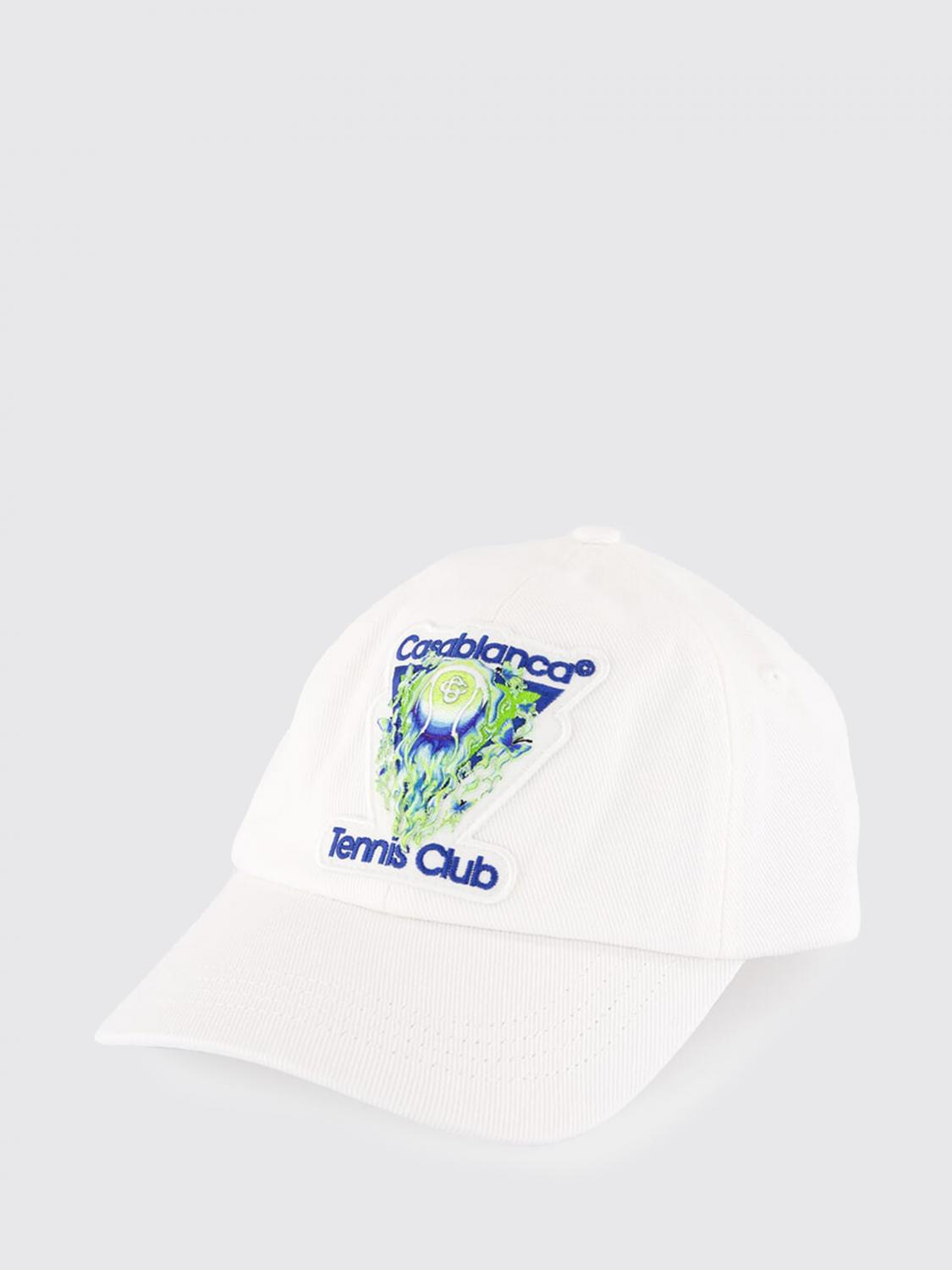 CASABLANCA Embroidered Cotton Twill Cap　CASABLANCA 刺繍コットンツイルキャップ CASABLANCA