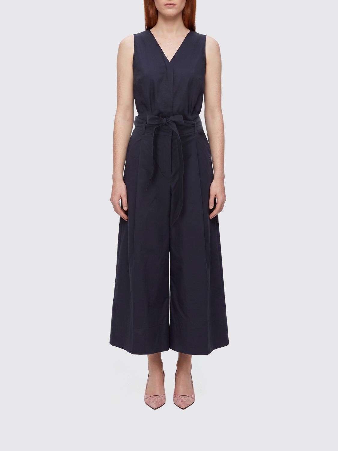 Max Mara 'S MAX MARA Jumpsuit Woman color Blue　S MAX MARA ジャンプスーツ ウーマン カラー ブルー