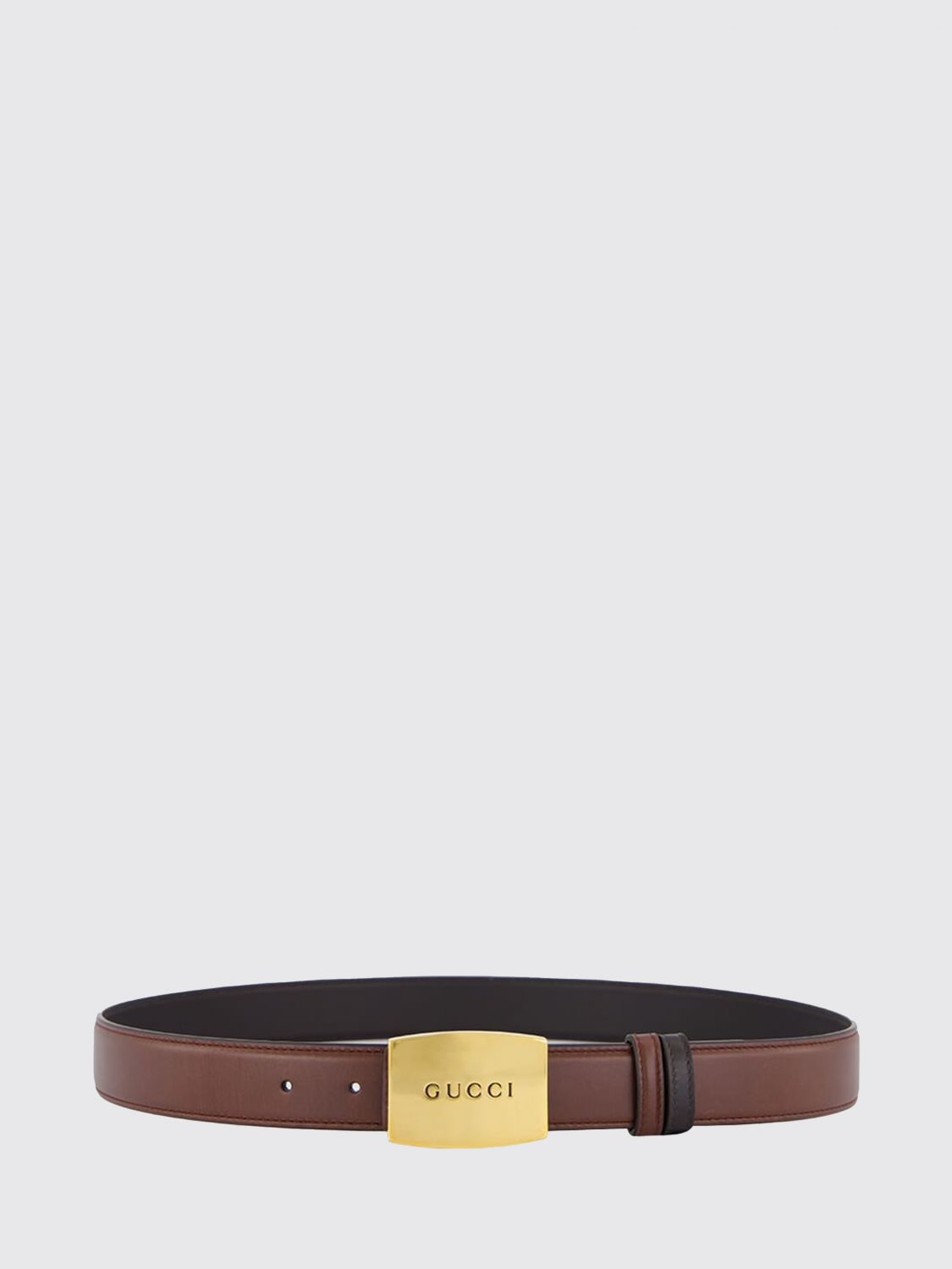 GUCCI Cintura reversibile in pelle