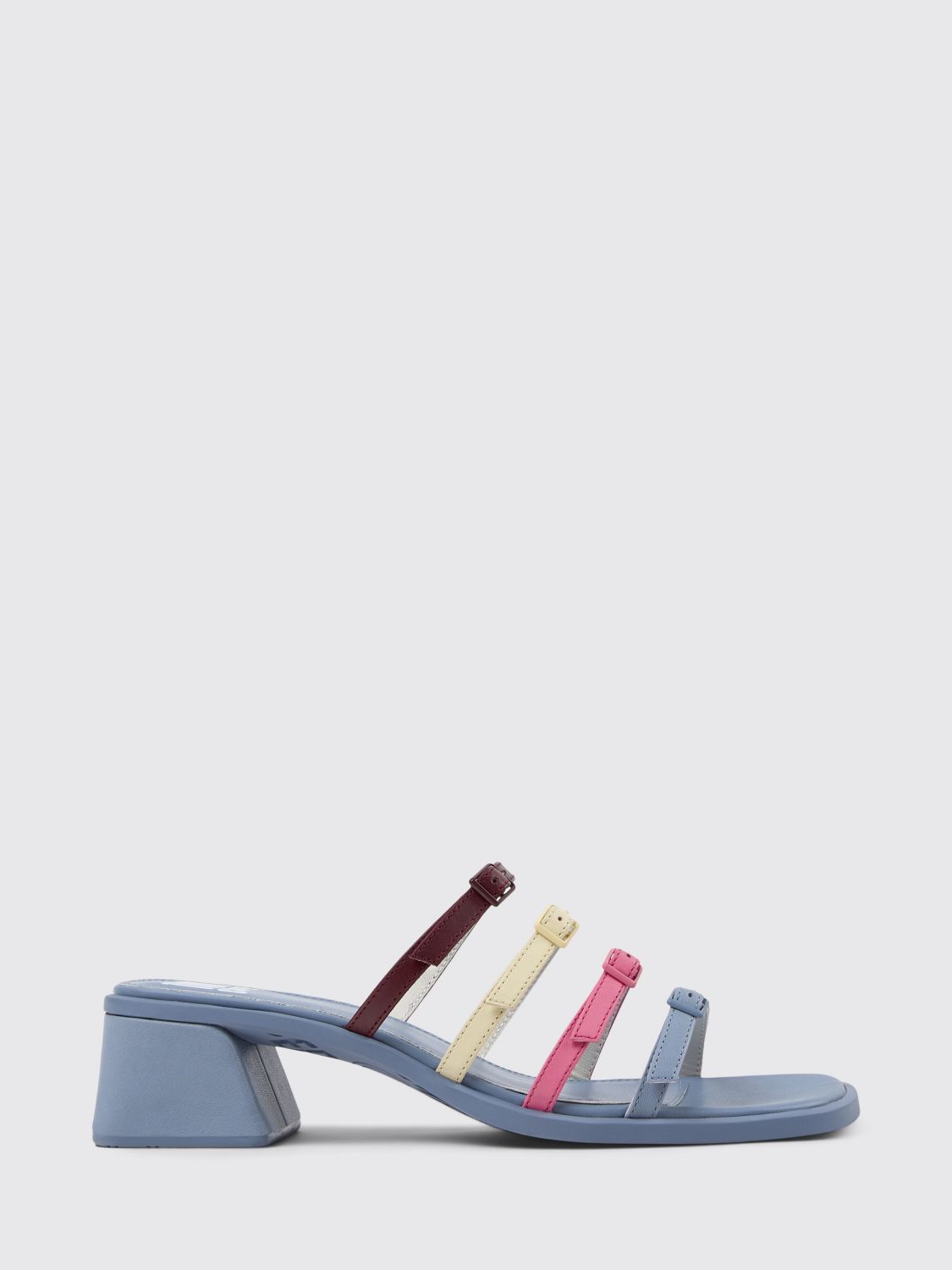 CAMPER Twins Multicolor Leather Sandals