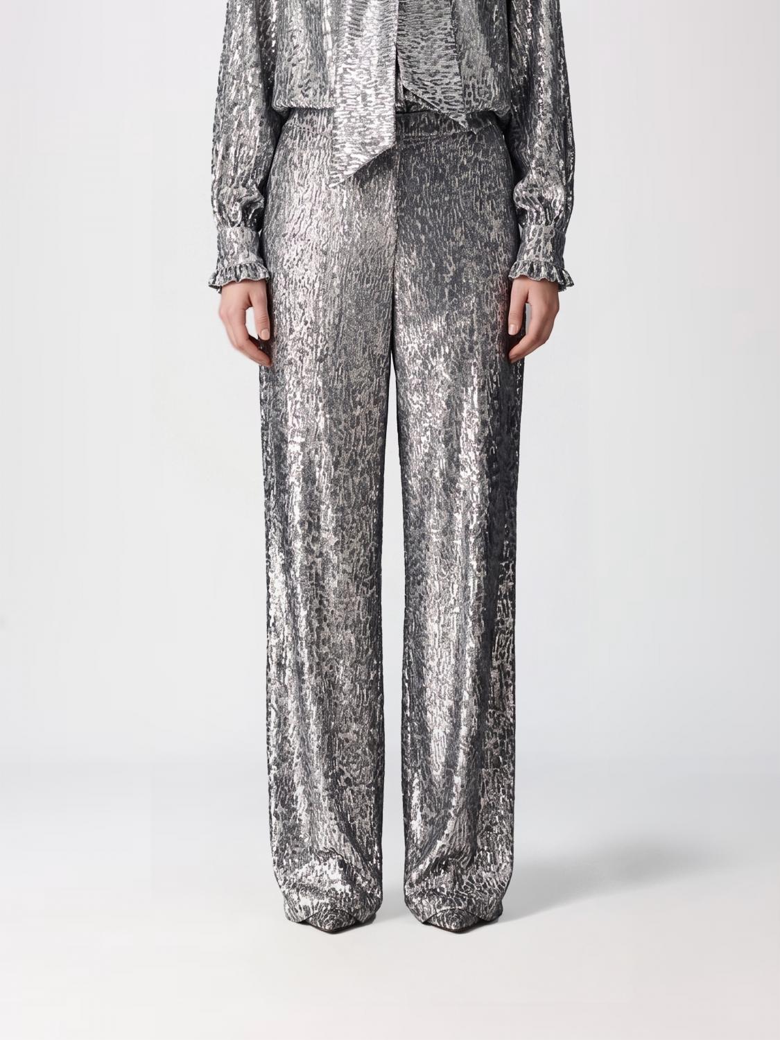 STELLA MCCARTNEY Pantaloni dritti in fil coupè