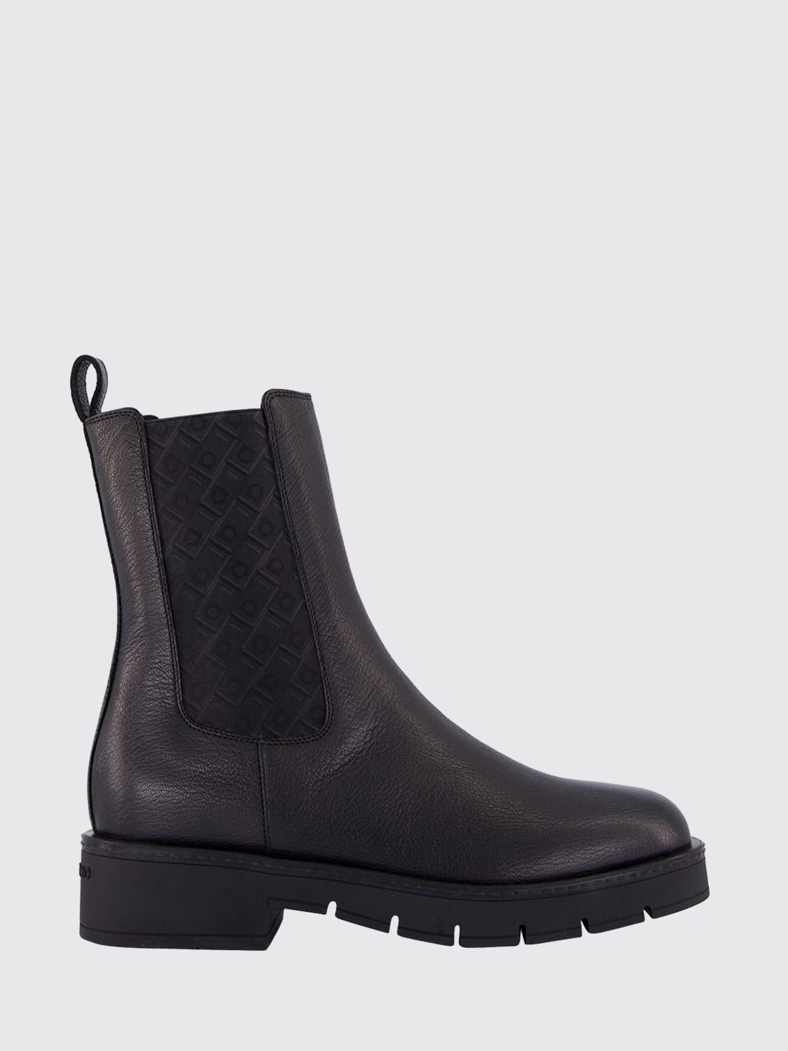 FERRAGAMO Leder-Stiefeletten