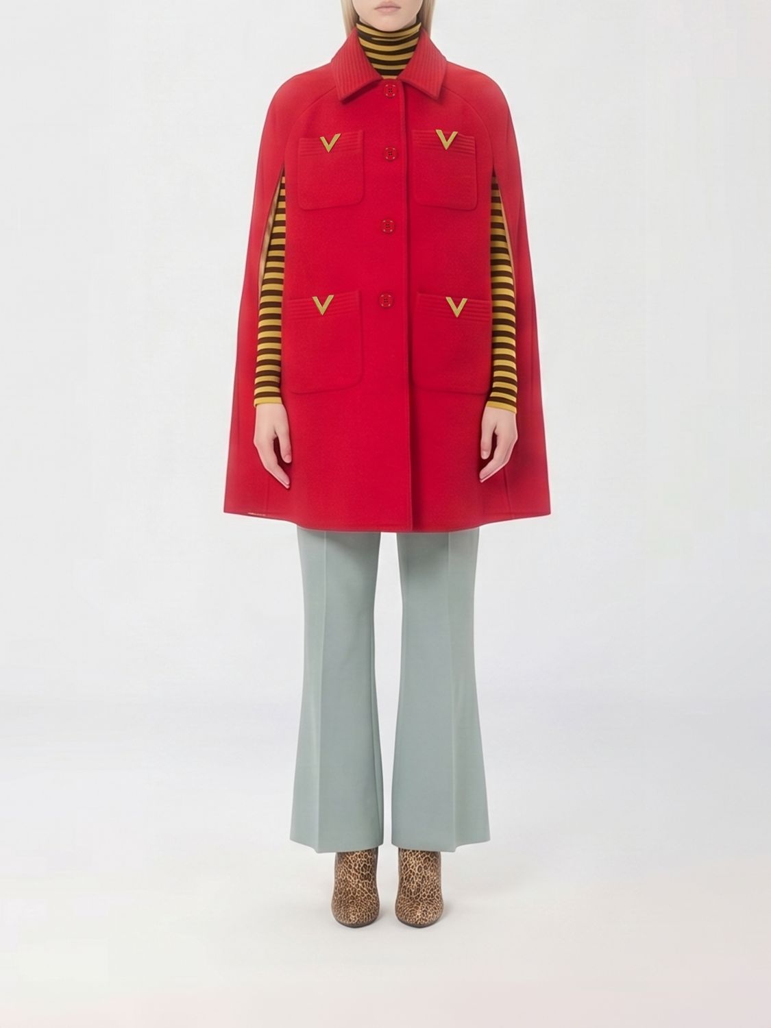 VALENTINO Jacket Woman color Red