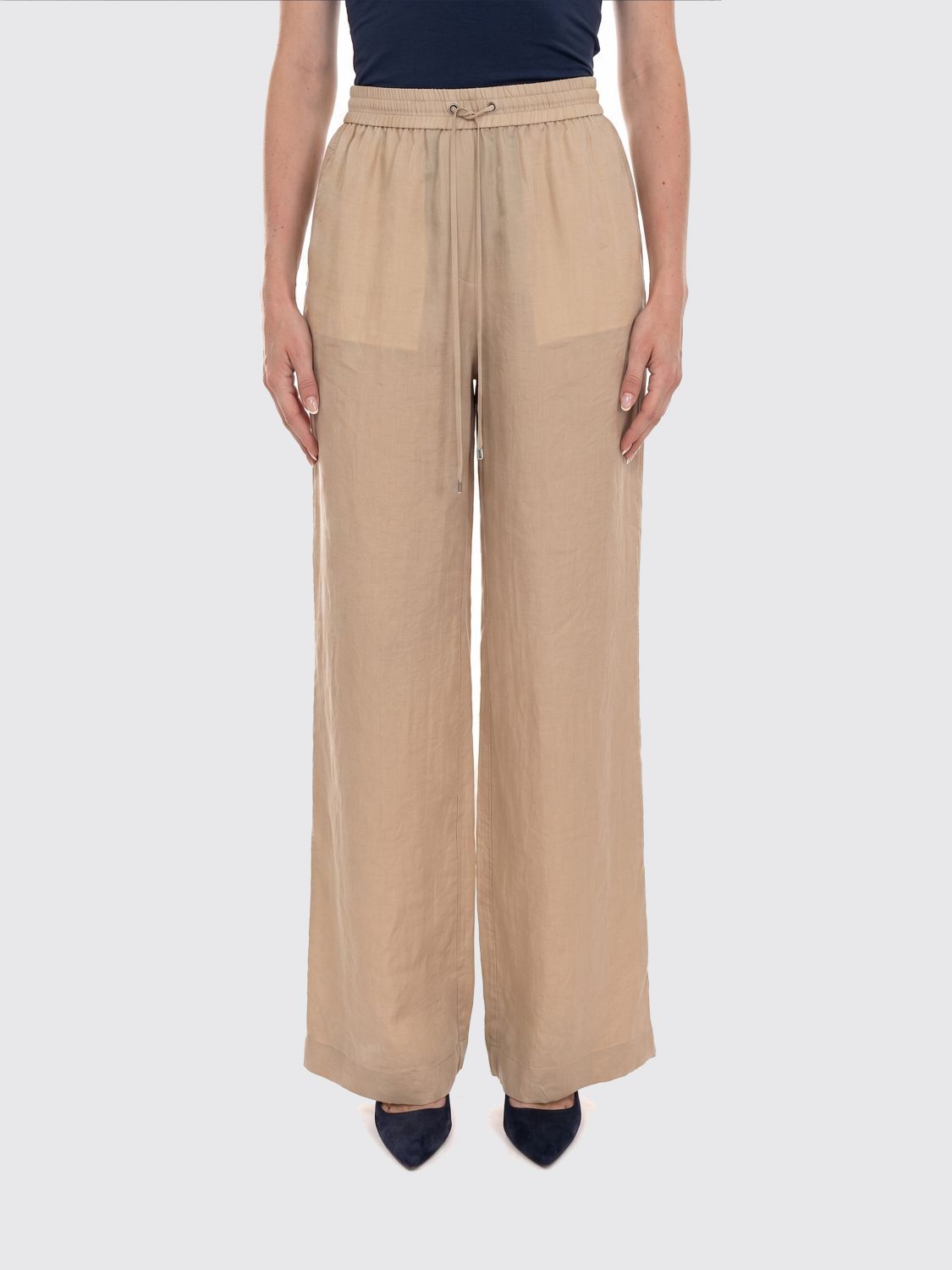 BOSS Pants Woman color Beige
