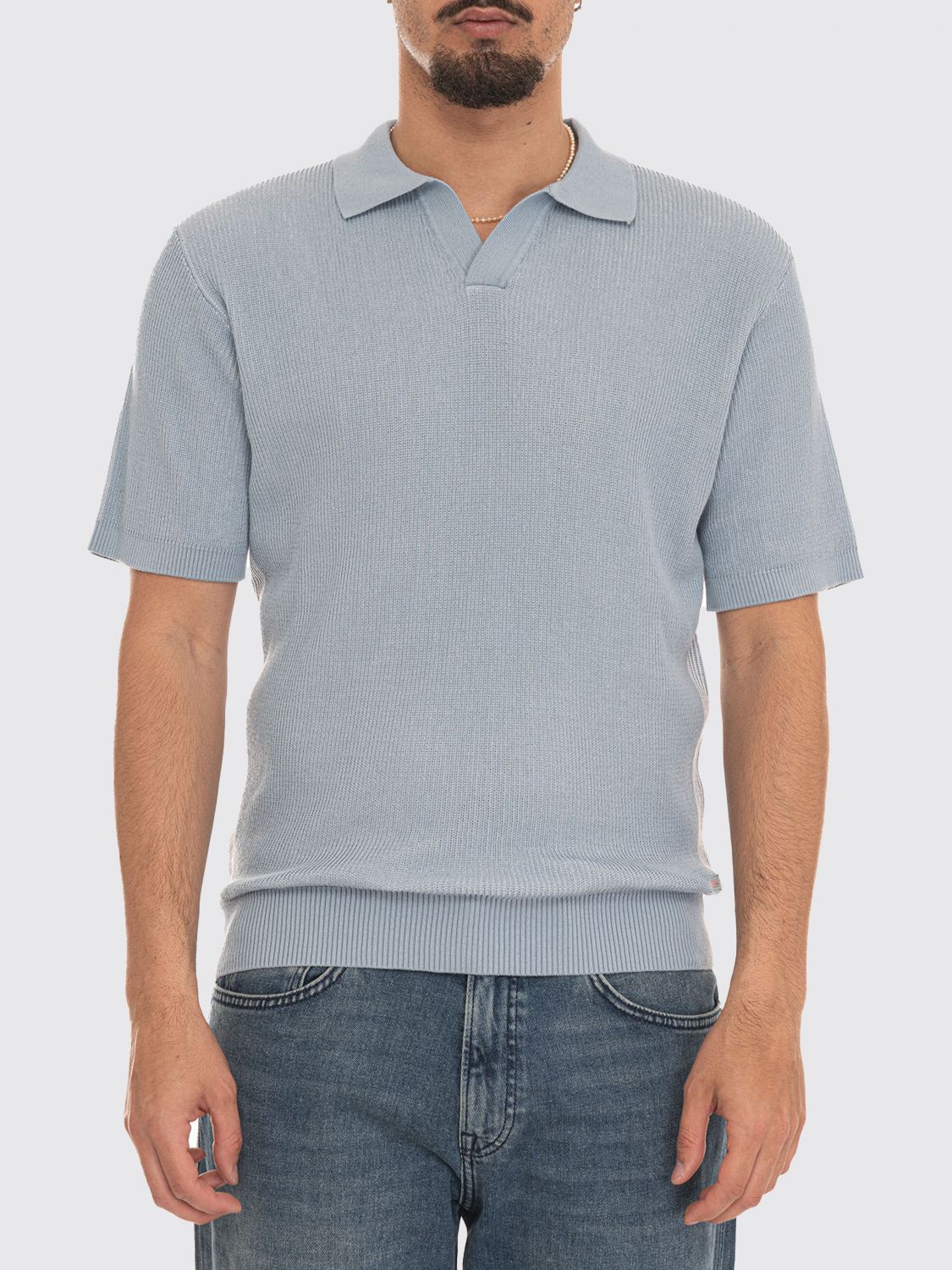 BOSS Maglia Uomo colore Celeste