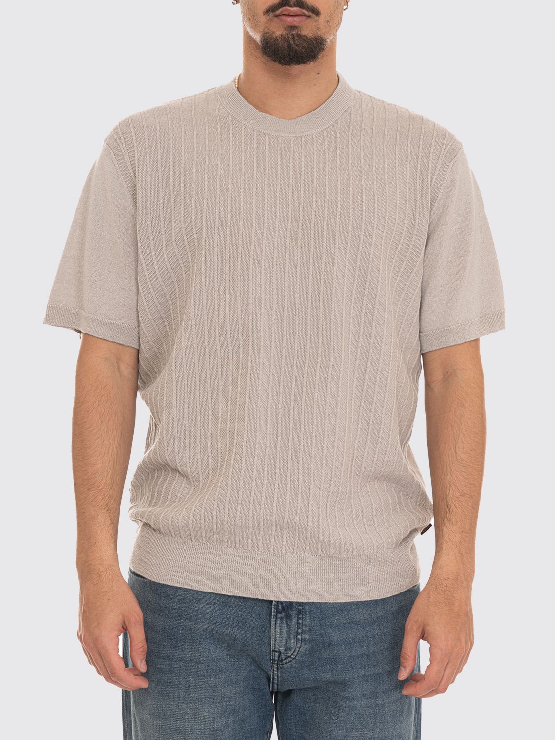 BOSS Maglia Uomo colore Grigio